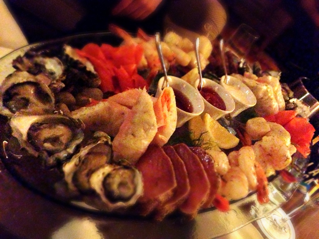 Seafood Platter @ Mallard Lounge Chateau Whistler
