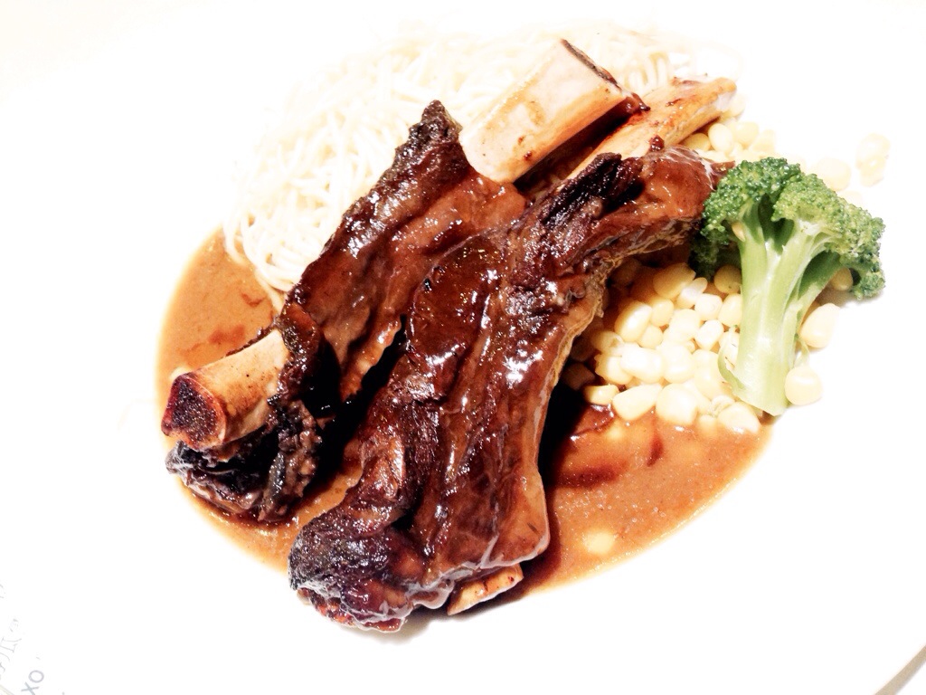 Smoked Pork Ribs @ The One Cafe