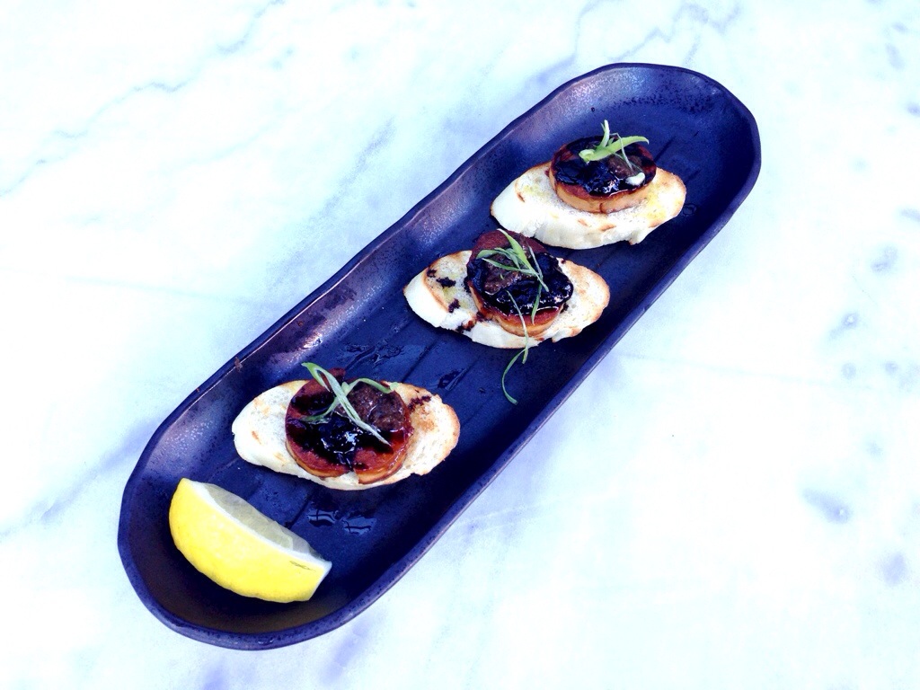 Akimo (Monkfish Liver Pate) Toast @ KiBo Restaurant and Lounge