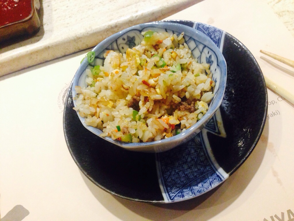Teppenyaki Fried Rice @ Gyu King Teppenyaki