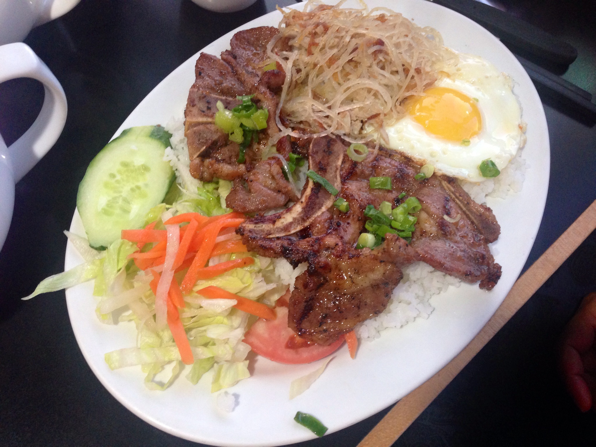 Lemongrass Beef Ribs on Rice @ Thai Son Richmond