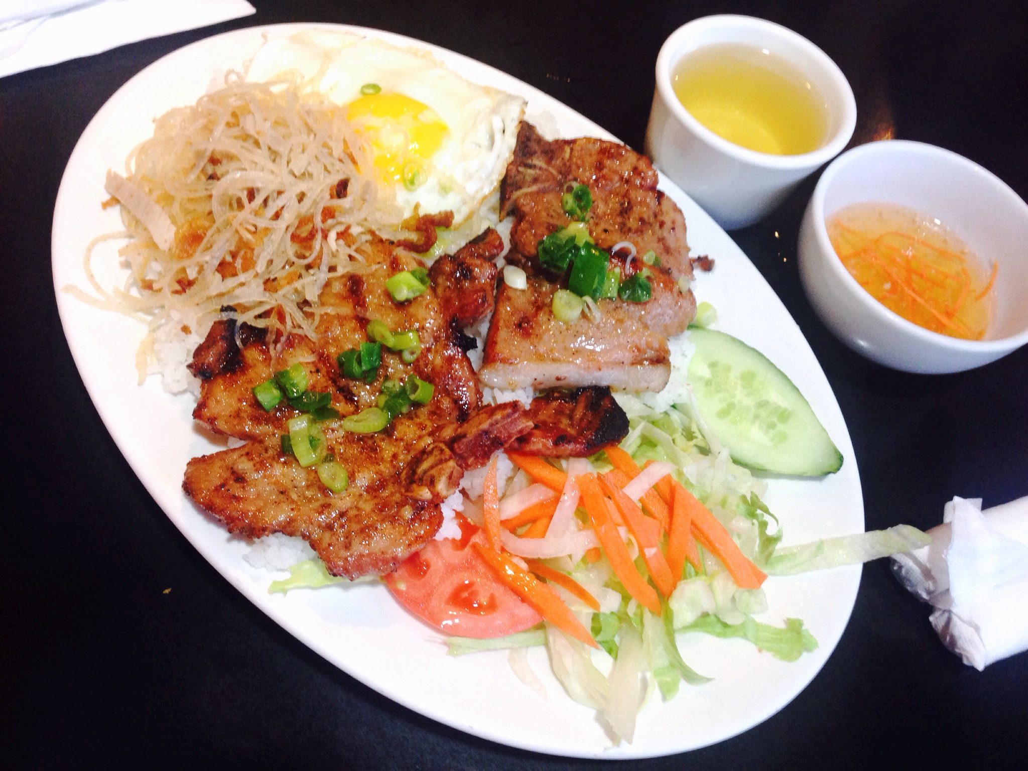 Lemongrass Pork Chop * Chicken on Rice @ Thai Son Richmond 