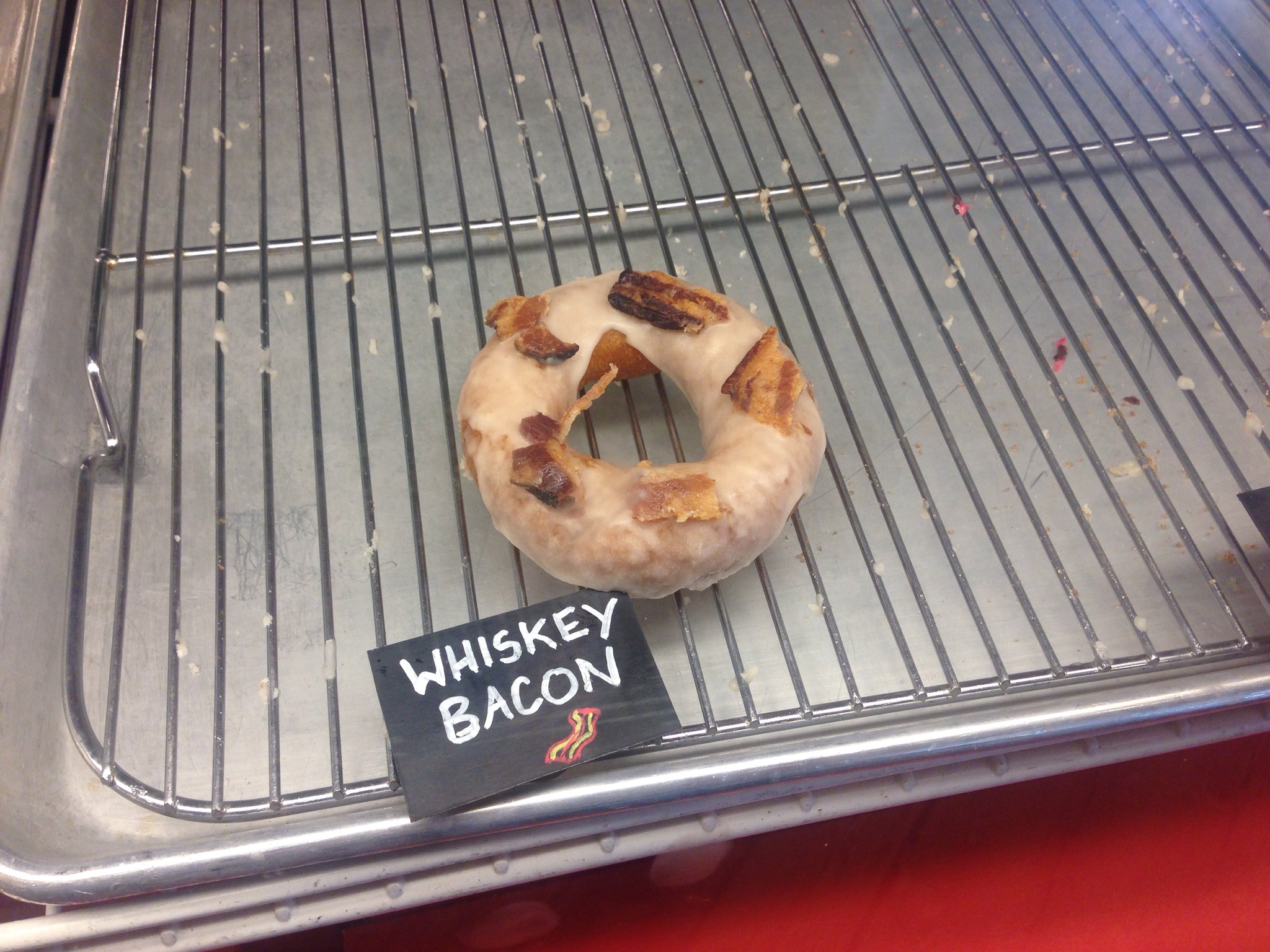 whisky bacon donut @ cartems