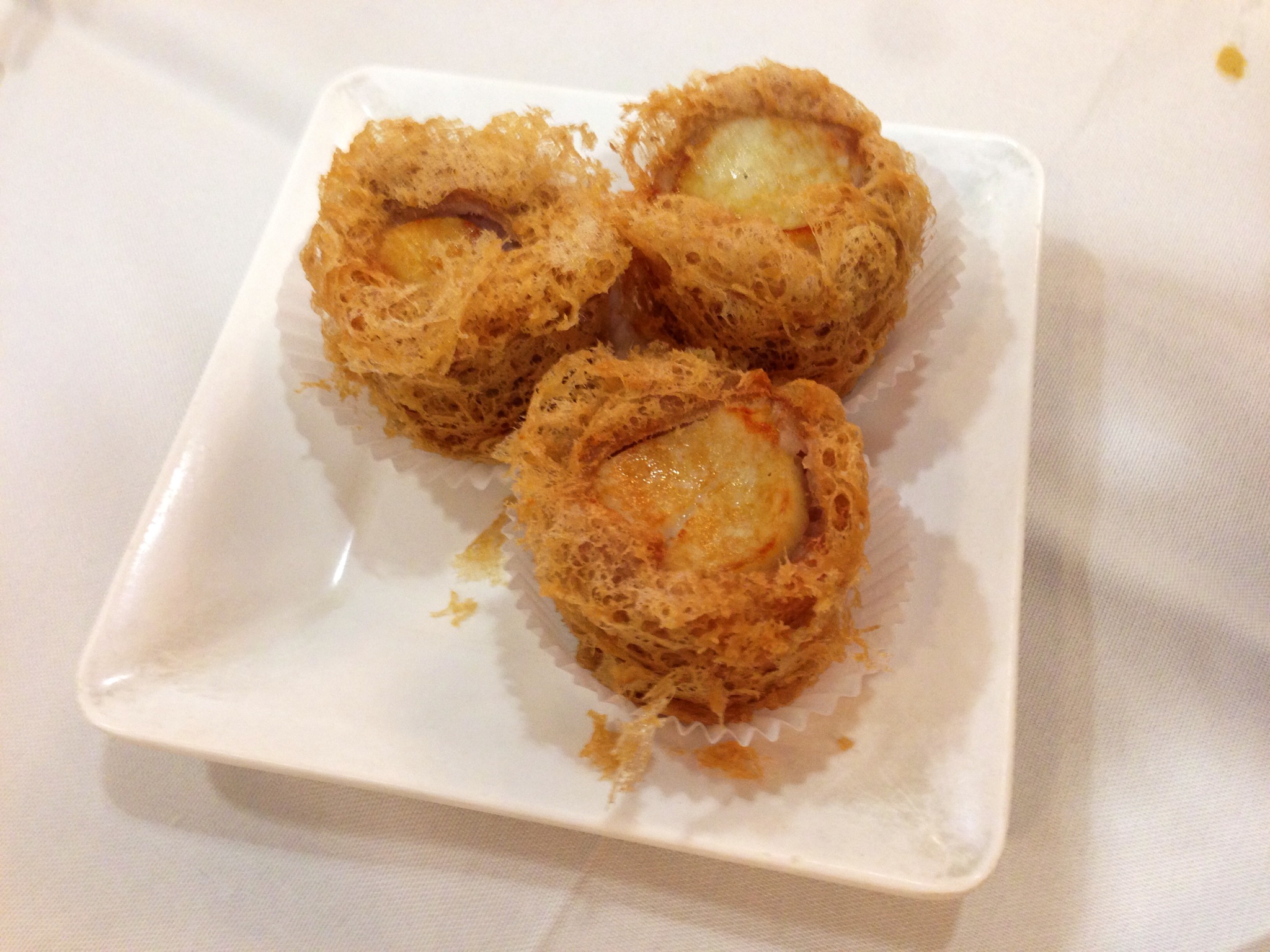 Deep Fried Taro Dumpling with Scallop @ HML
