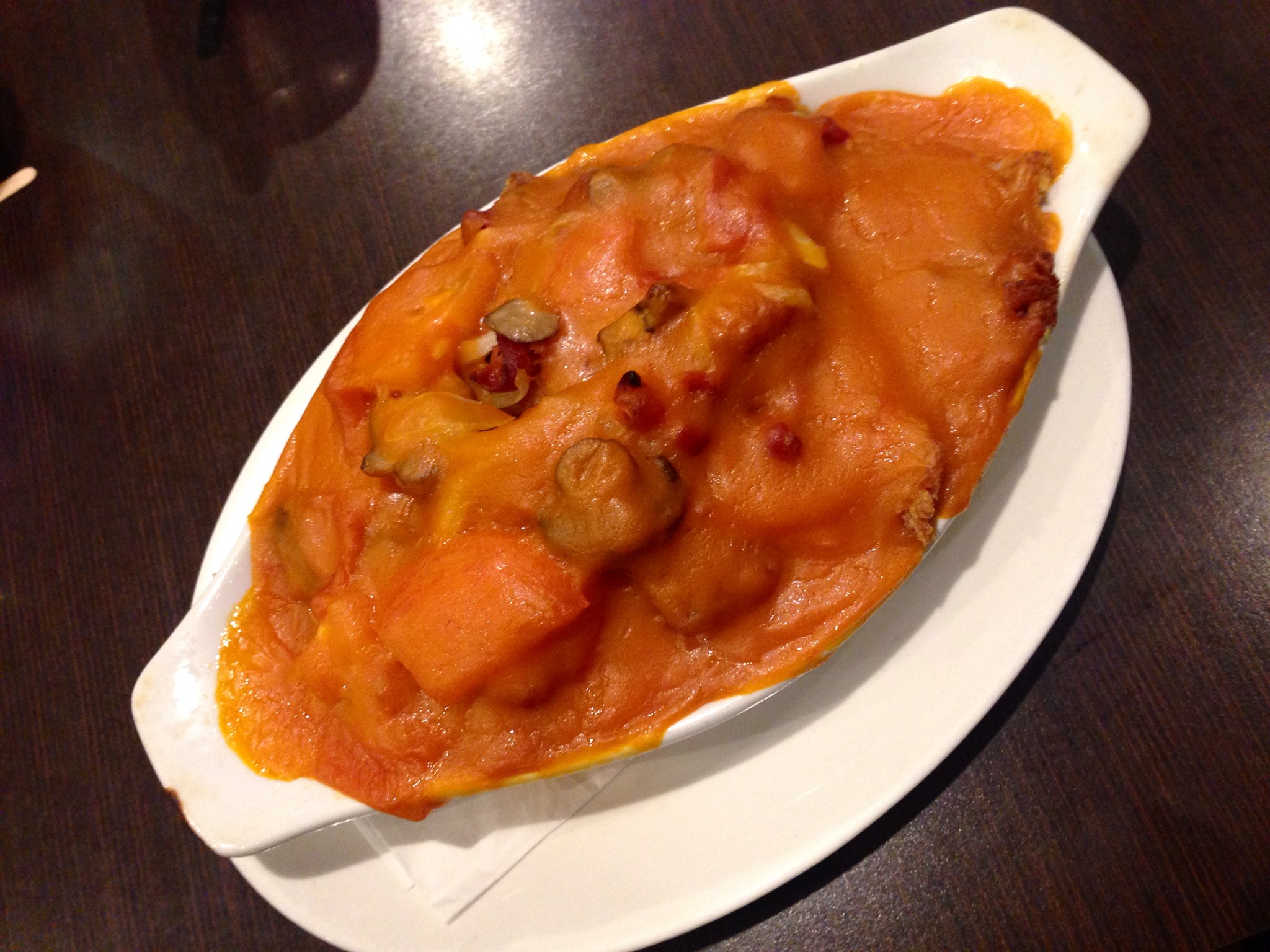 Baked Honey Tomato Pork Chop on Rice