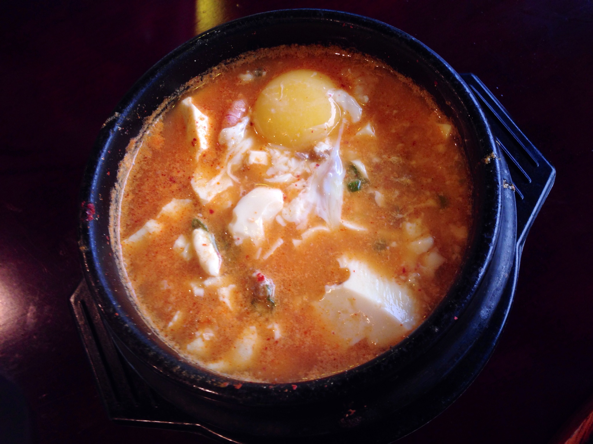 Tofu & Seafood Hot Pot @ A Ri Rang Tofu House