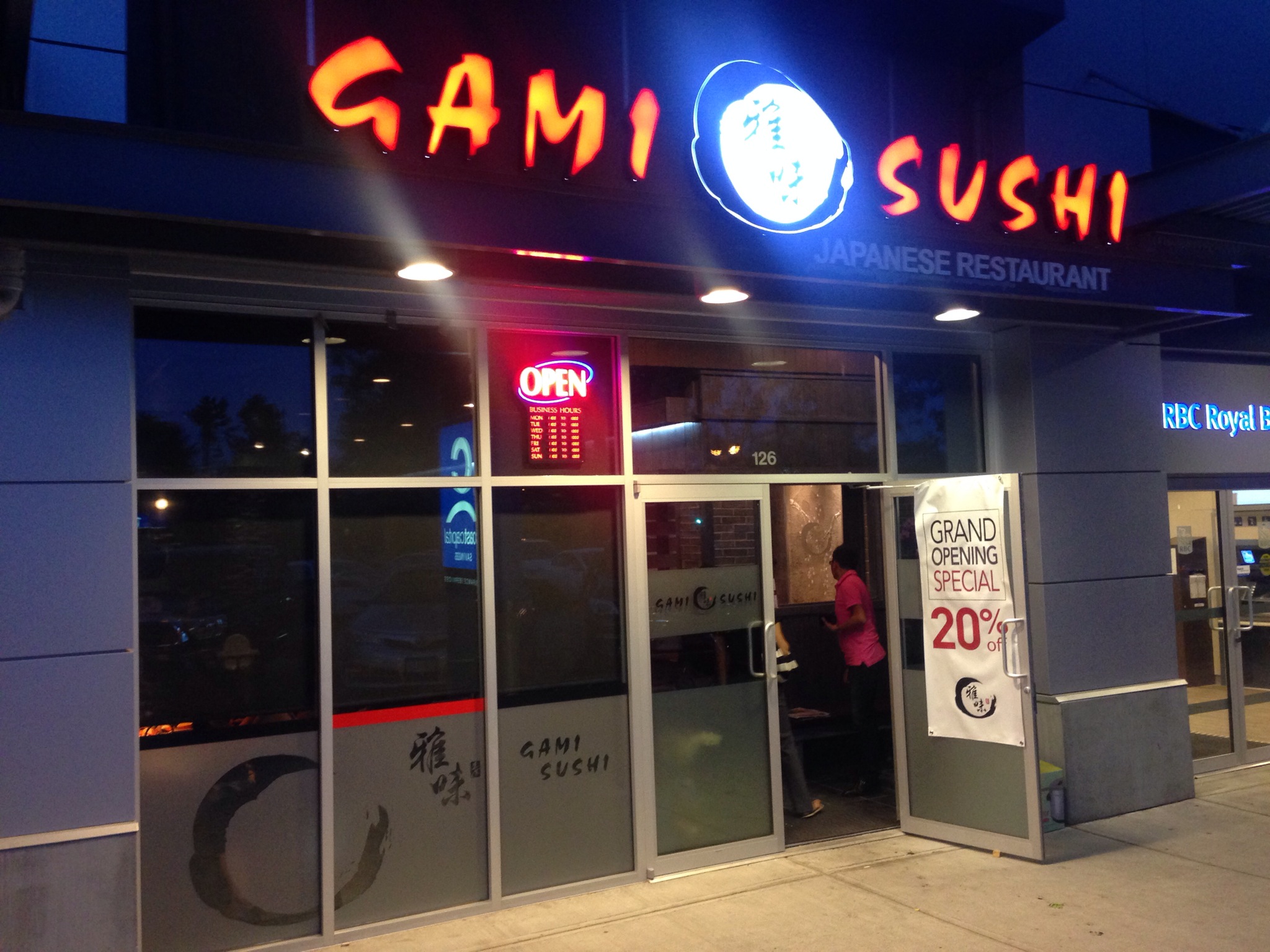 Gami Sushi Richmond