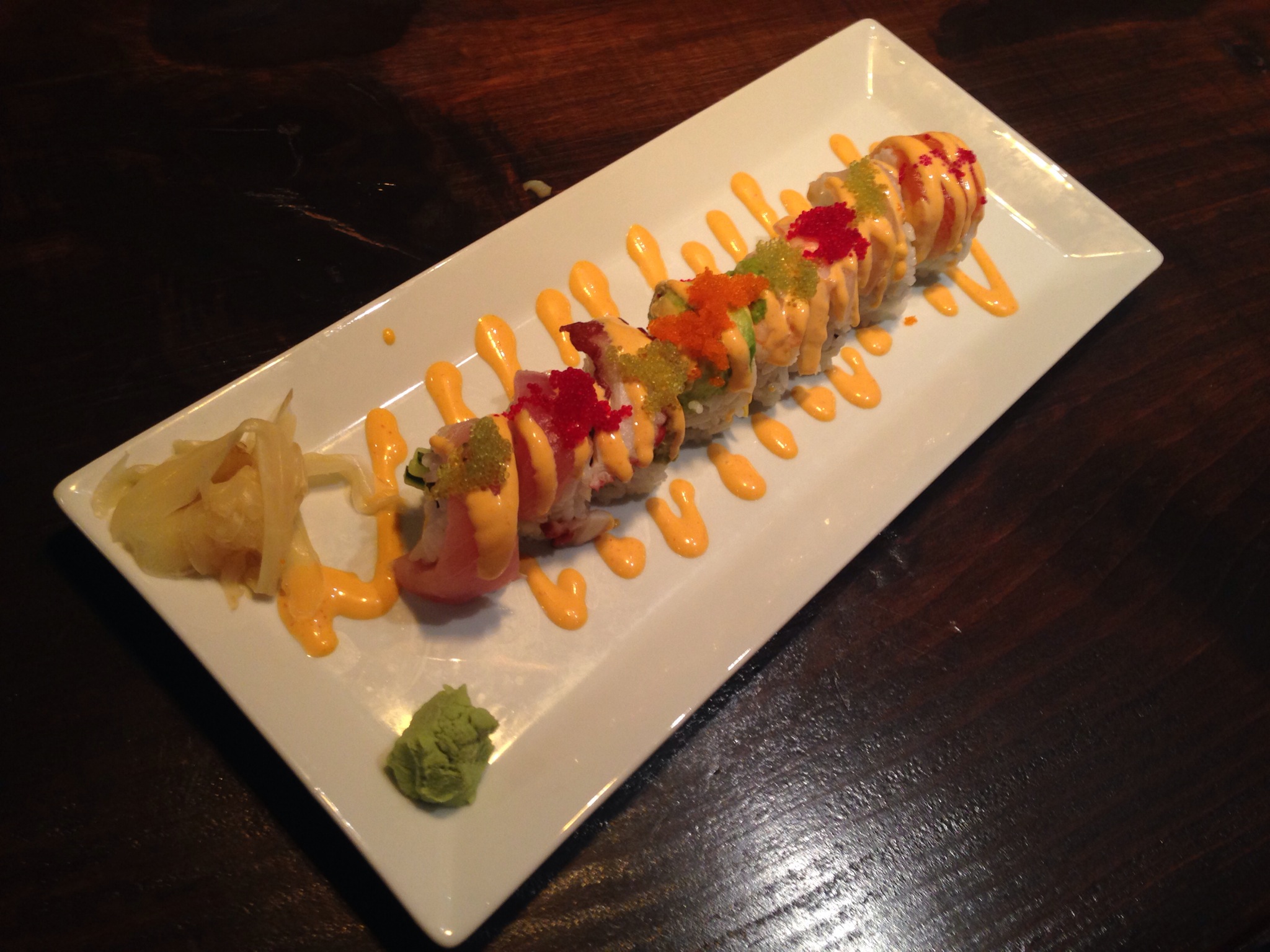 Rainbow Roll @ Gami Sushi
