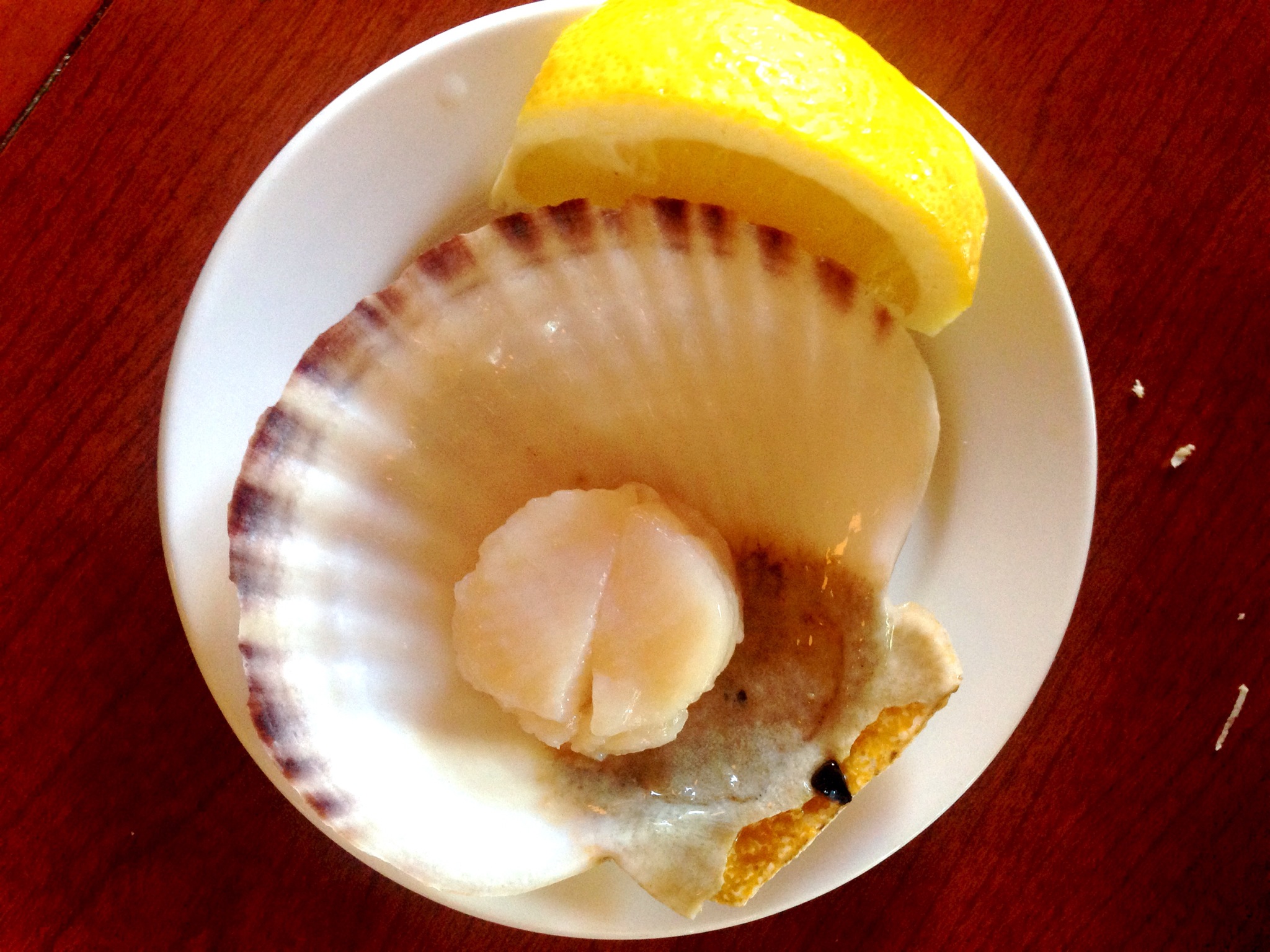 Raw Scallop @ Oyster Express