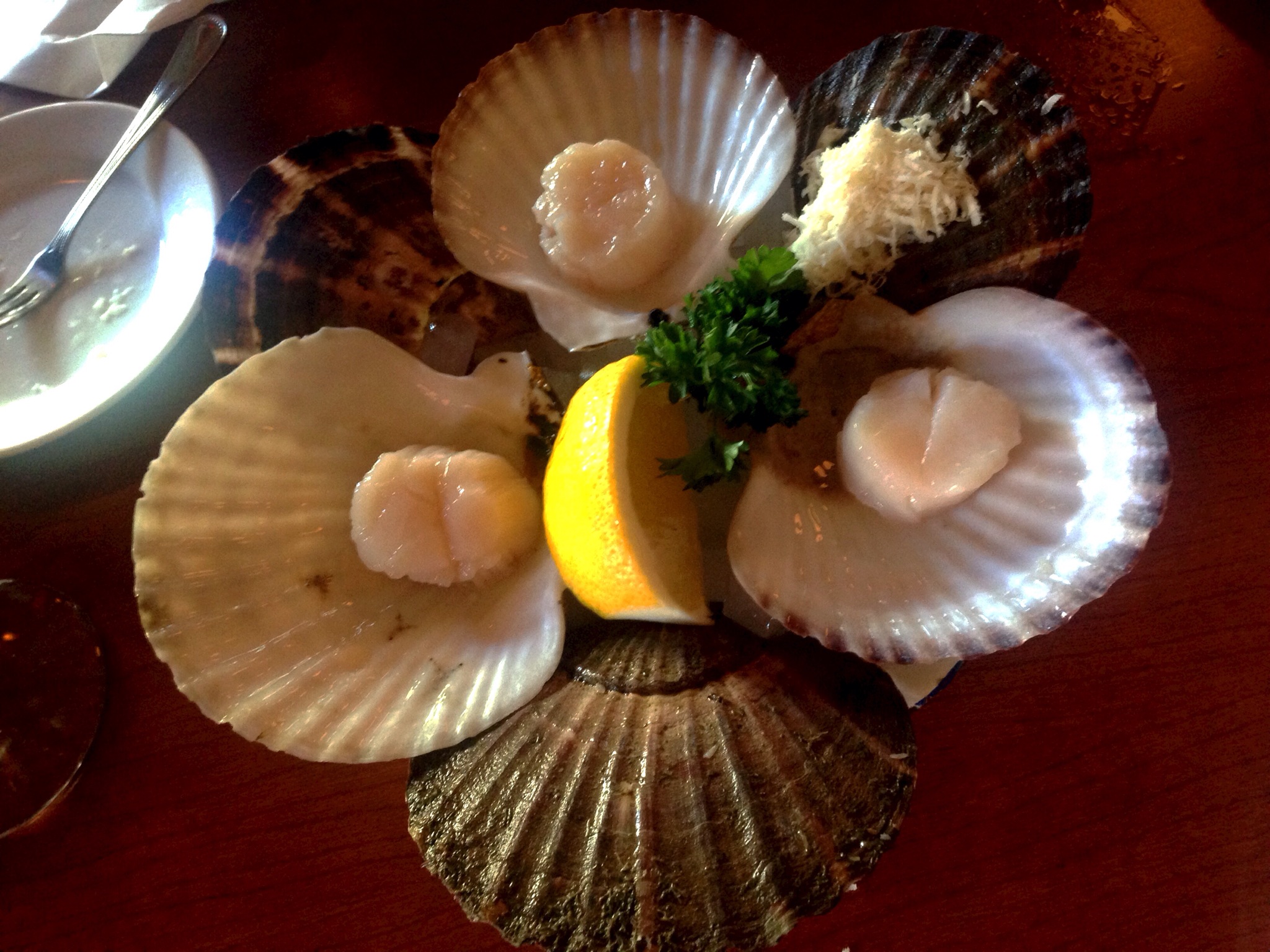 Raw Scallop @ Oyster Express