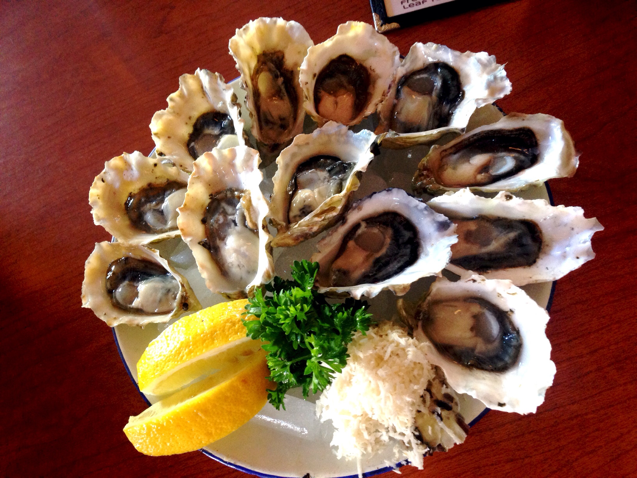 Denman Island Oysters @ Oyster Express