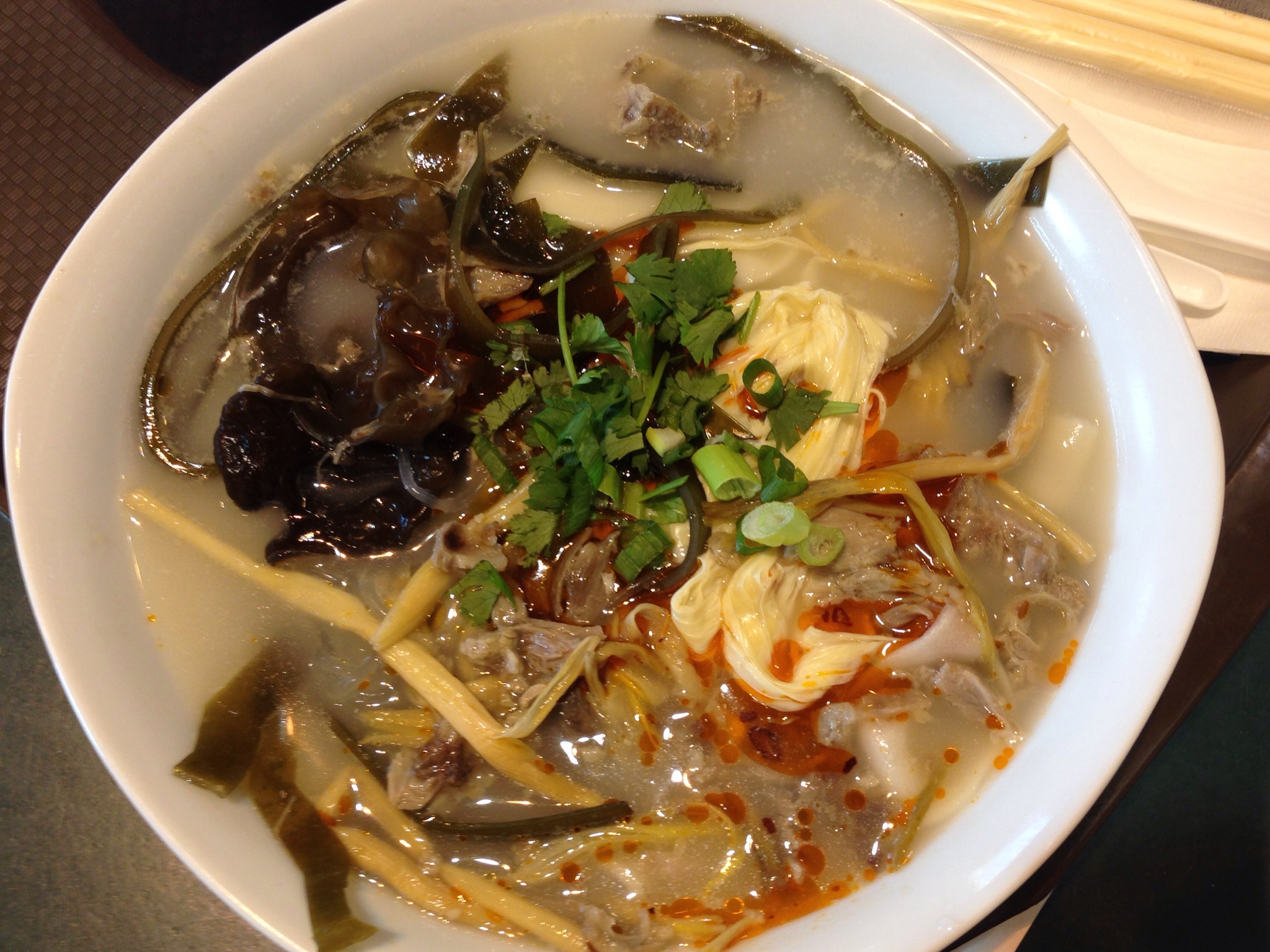 Spicy Lamb Hand Made Noodle @ Lumingchun