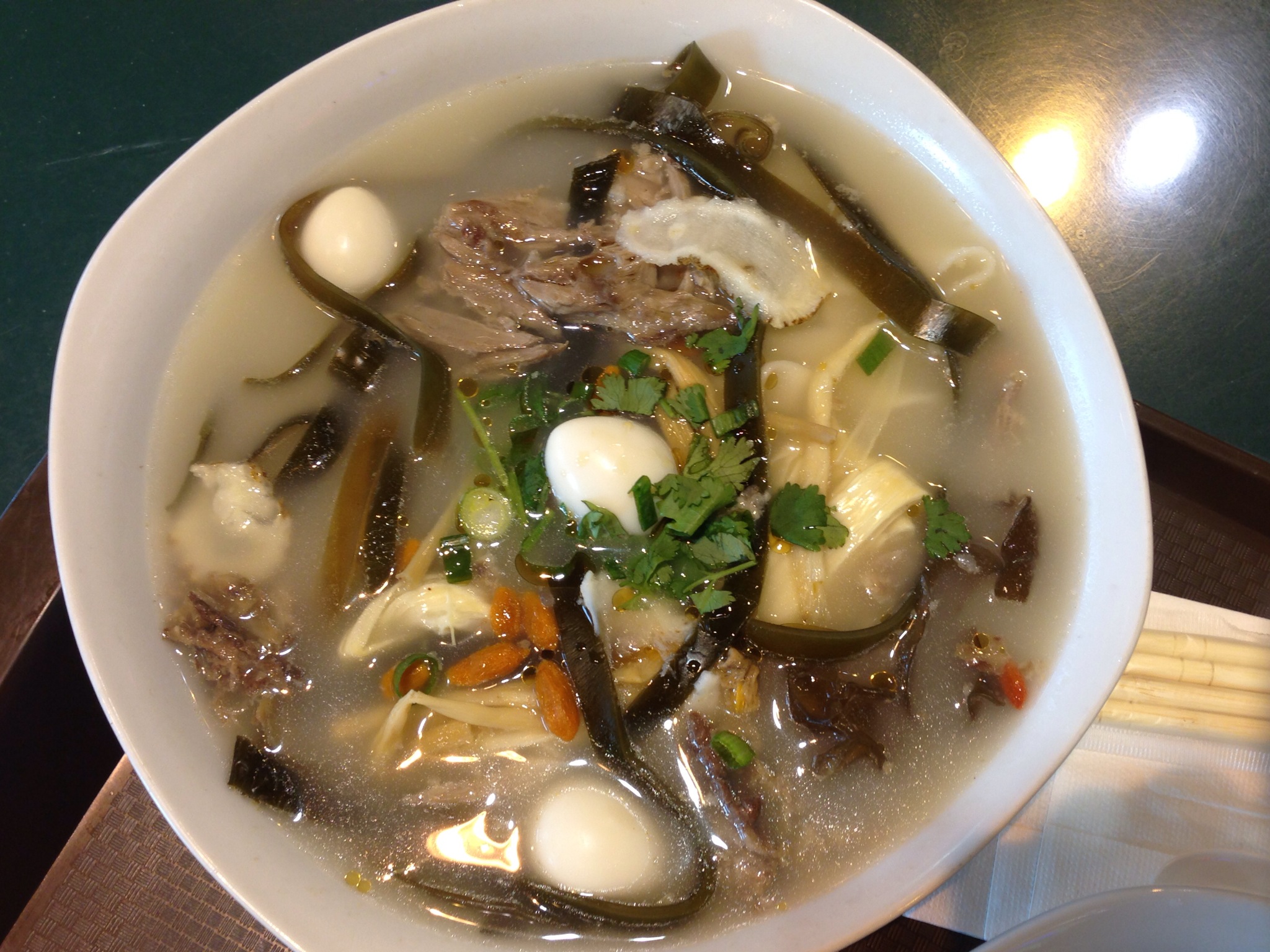 Lamb & Herbs Hand Made Noodle @ Lumingchun