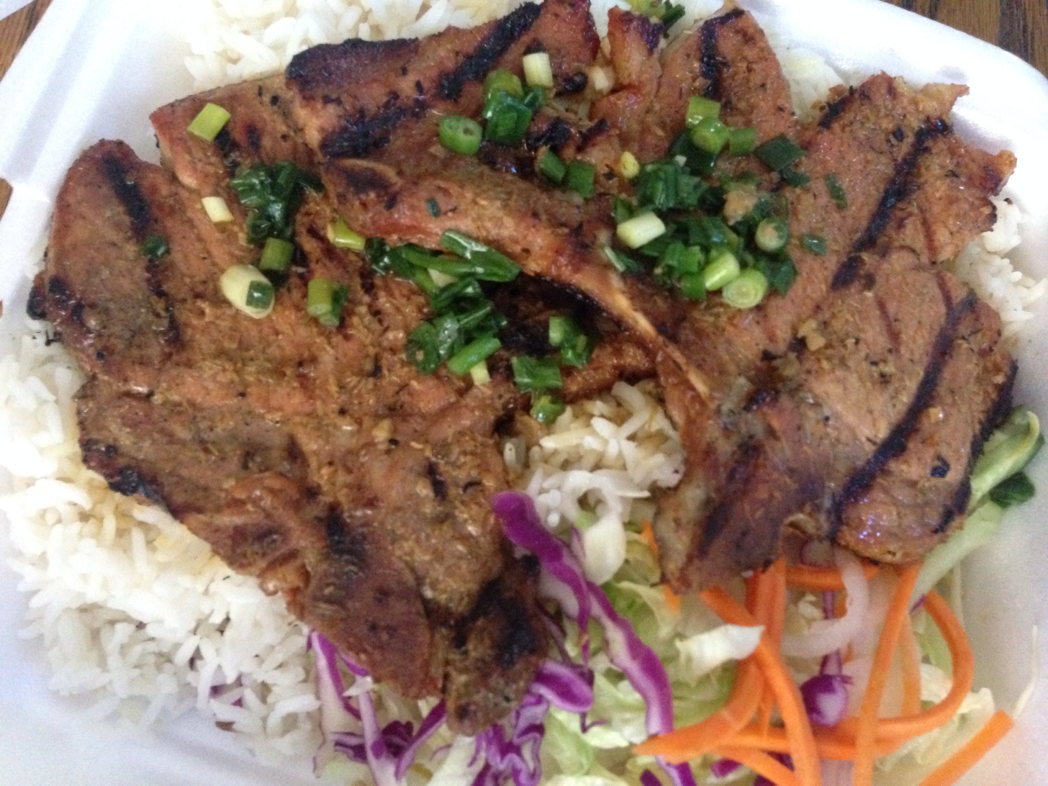 Lemongrass Pork Chop @ Red Pagoda Richmond