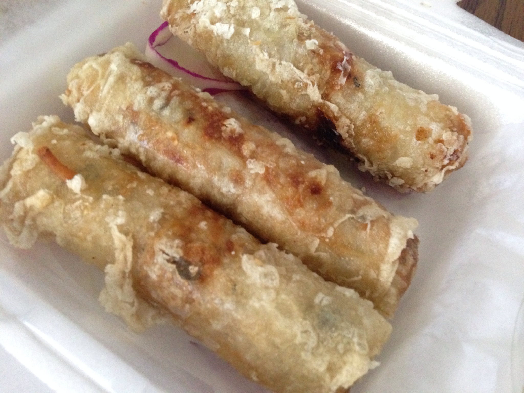Spring rolls @ Red Pagoda Richmond