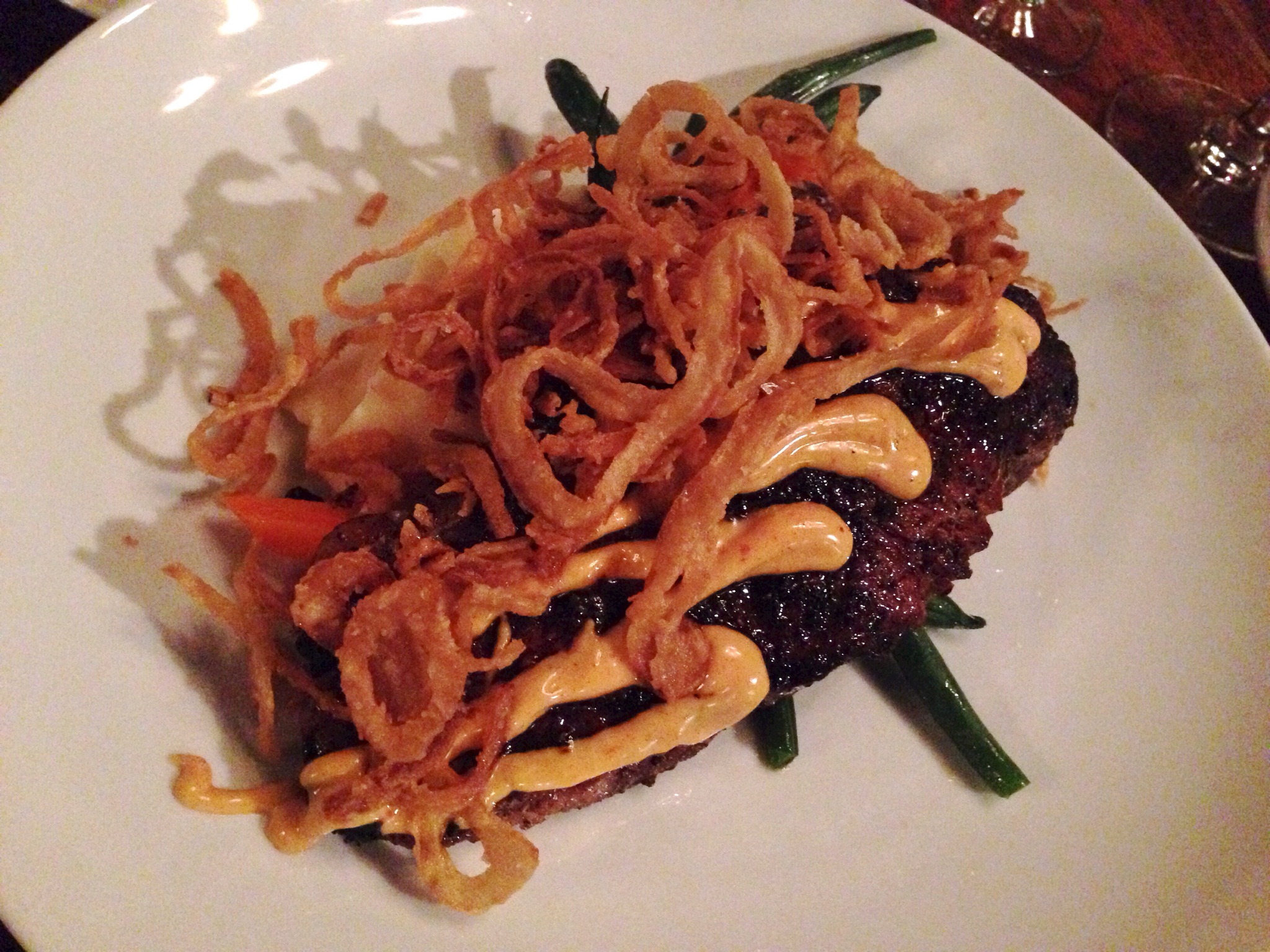 Blackened New York Strip @ Hamilton Street Grill