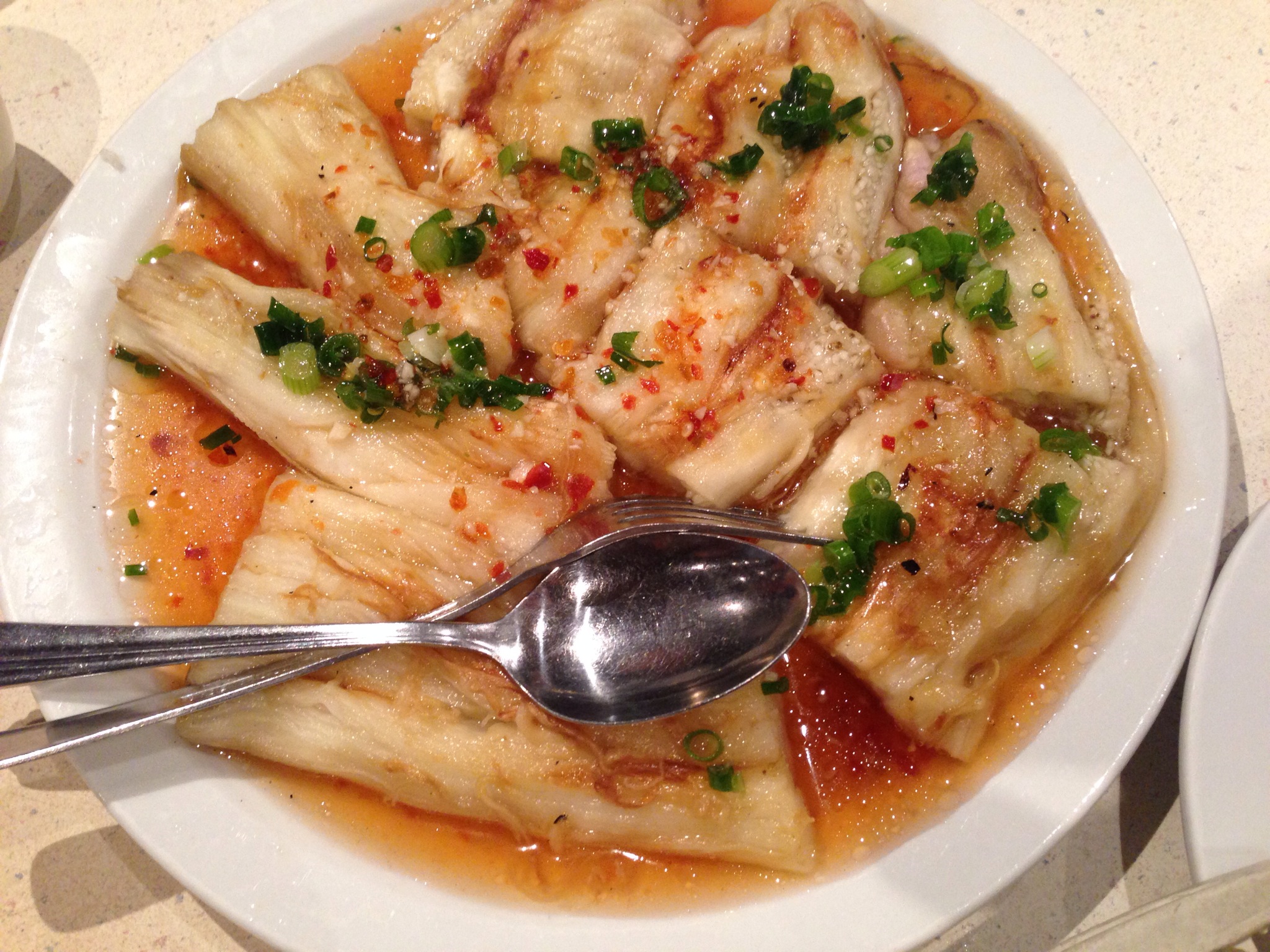 Steamed Spicy Eggplant @ Pho Tan