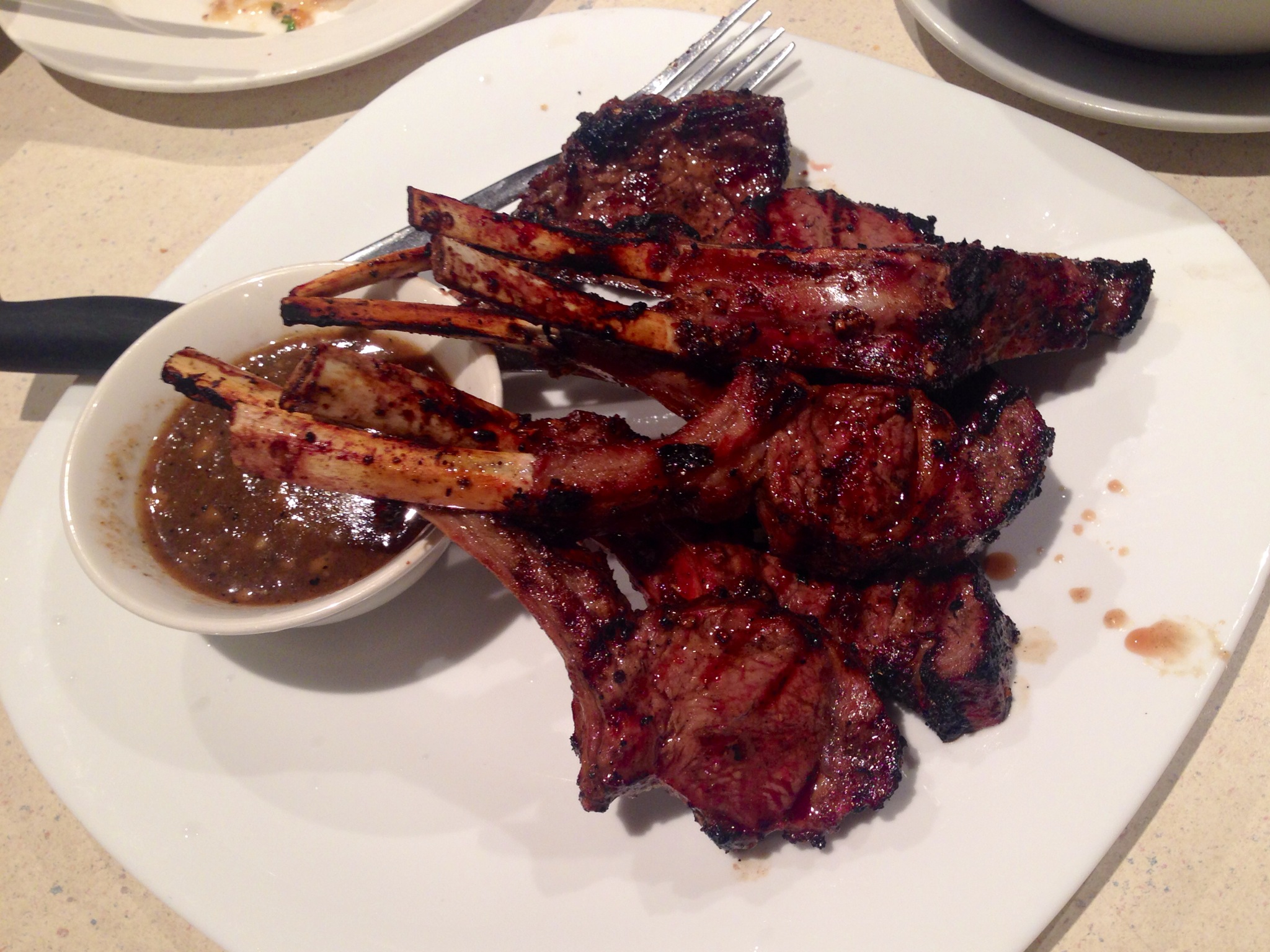 BBQ Rack of Lamb