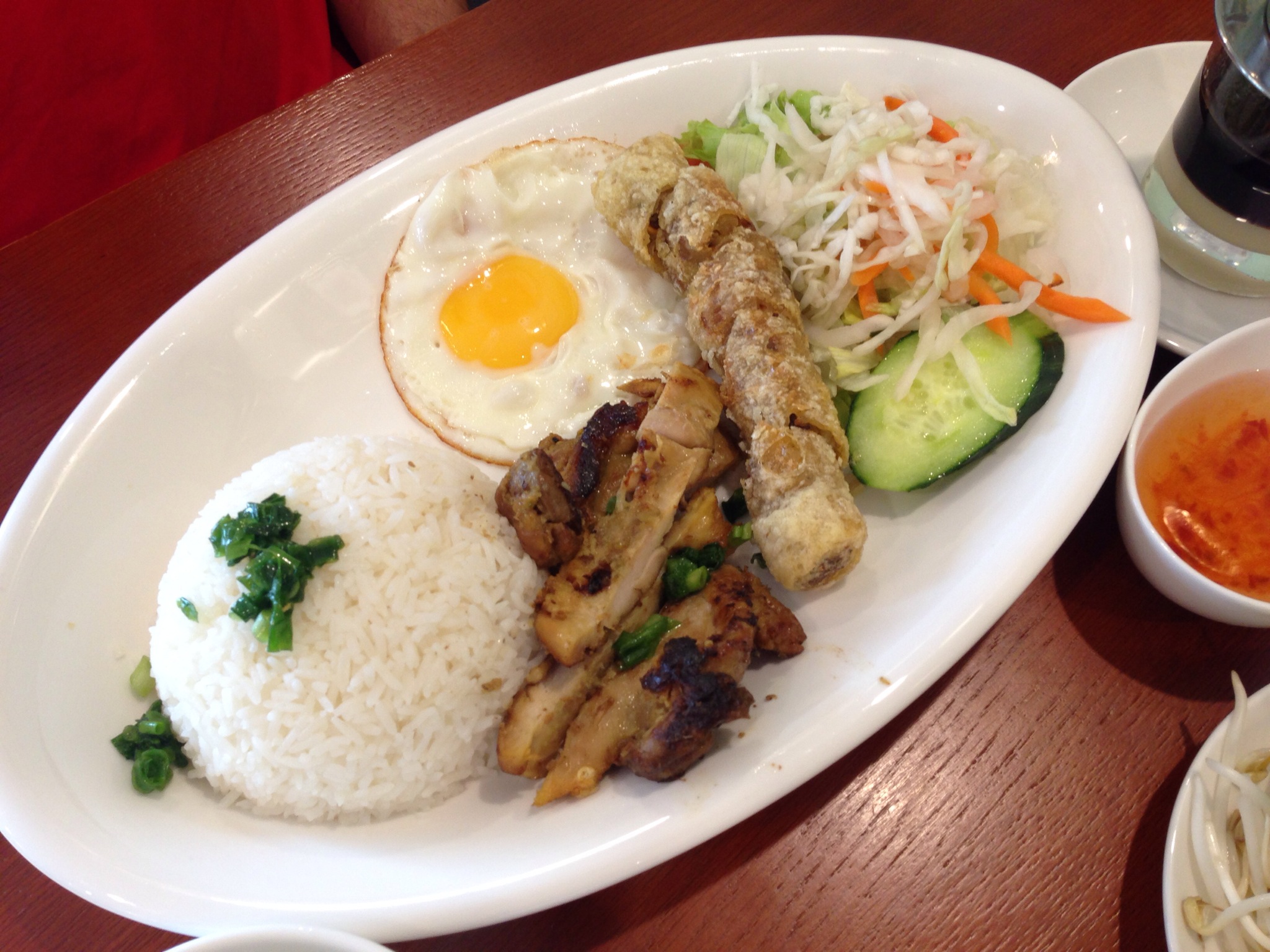 Lemongrass Chicken on Rice @ Pho Khang