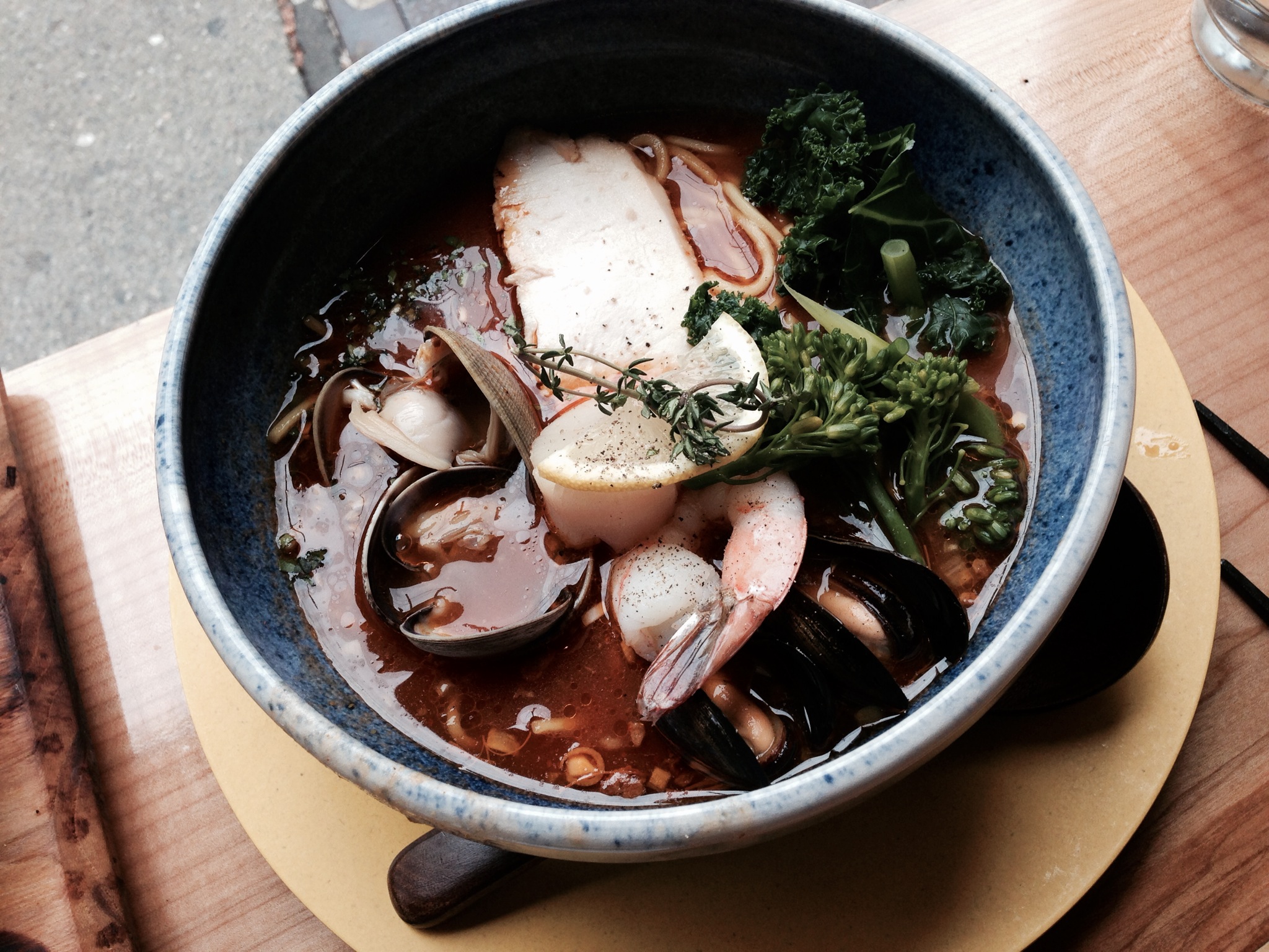 Kaisen Tomato Ramen @ Gyoza Bar + Ramen