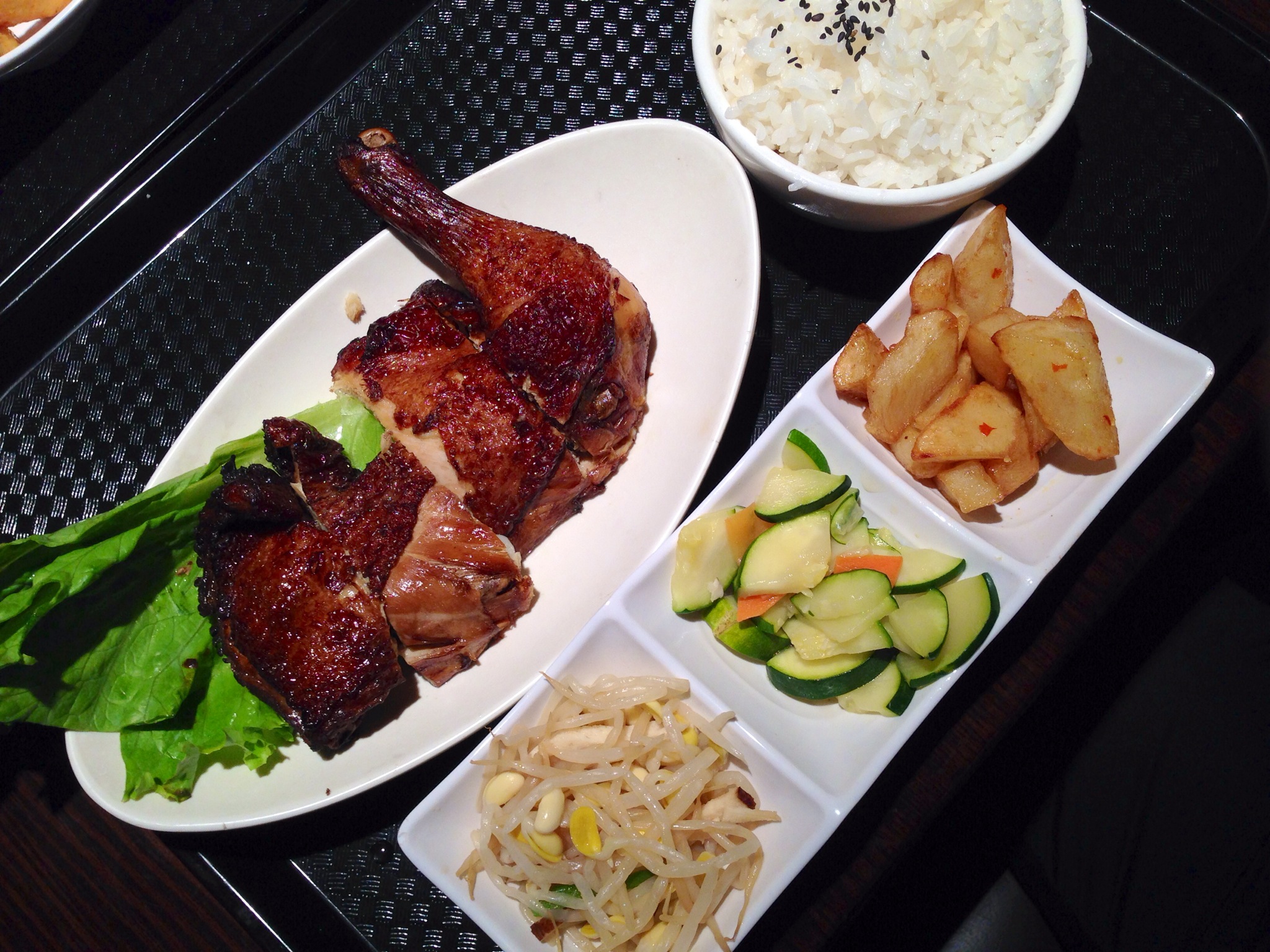 Signature BBQ Chicken and Rice Set @ Strike Taiwanese Restaurant, Richmond