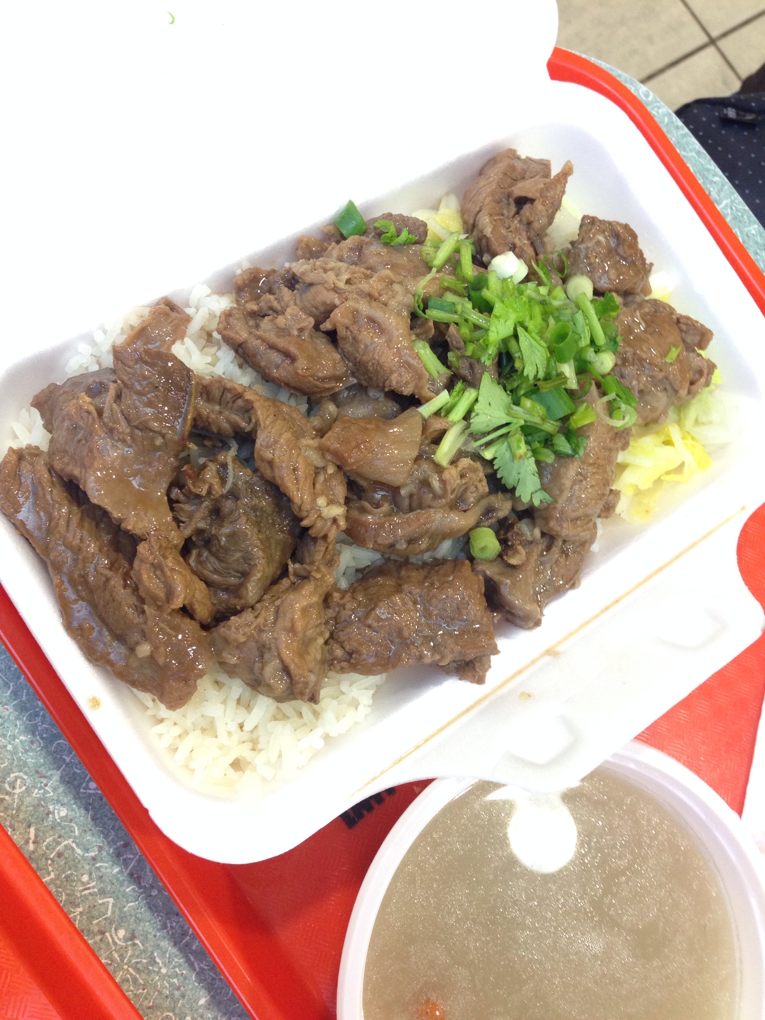 Beef Brisket on Rice @ Lai Taste