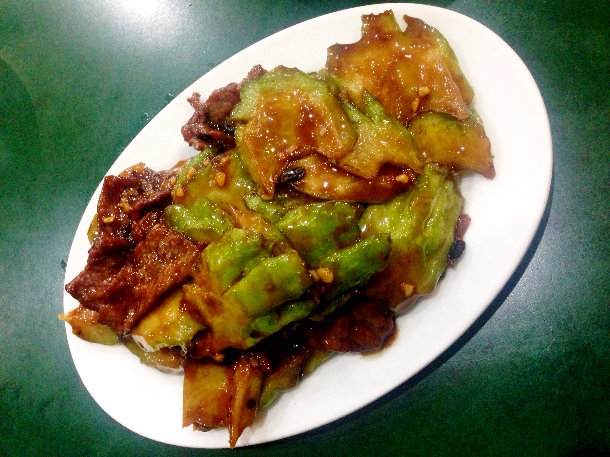 Stir Fried Bitter Melon and Beef