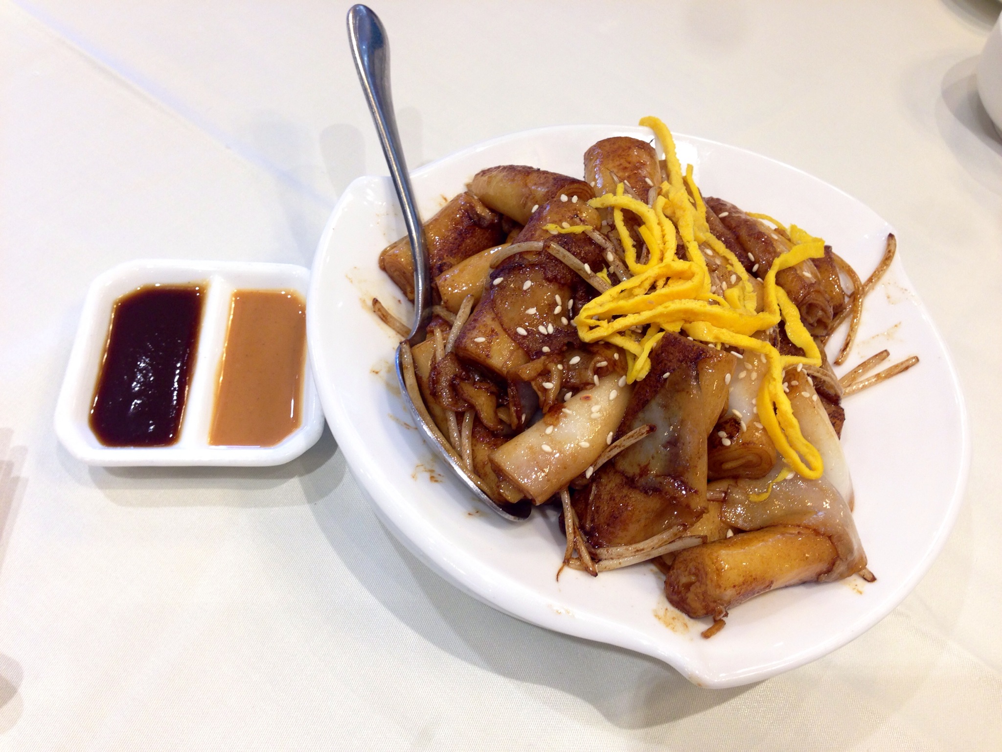 Pan Fried Rice Noodle Roll @ Tin Tin Seafood Harbour