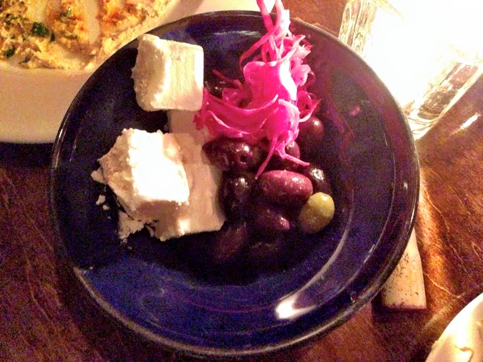 Mixed Olives & Macedonian Feta Cheese