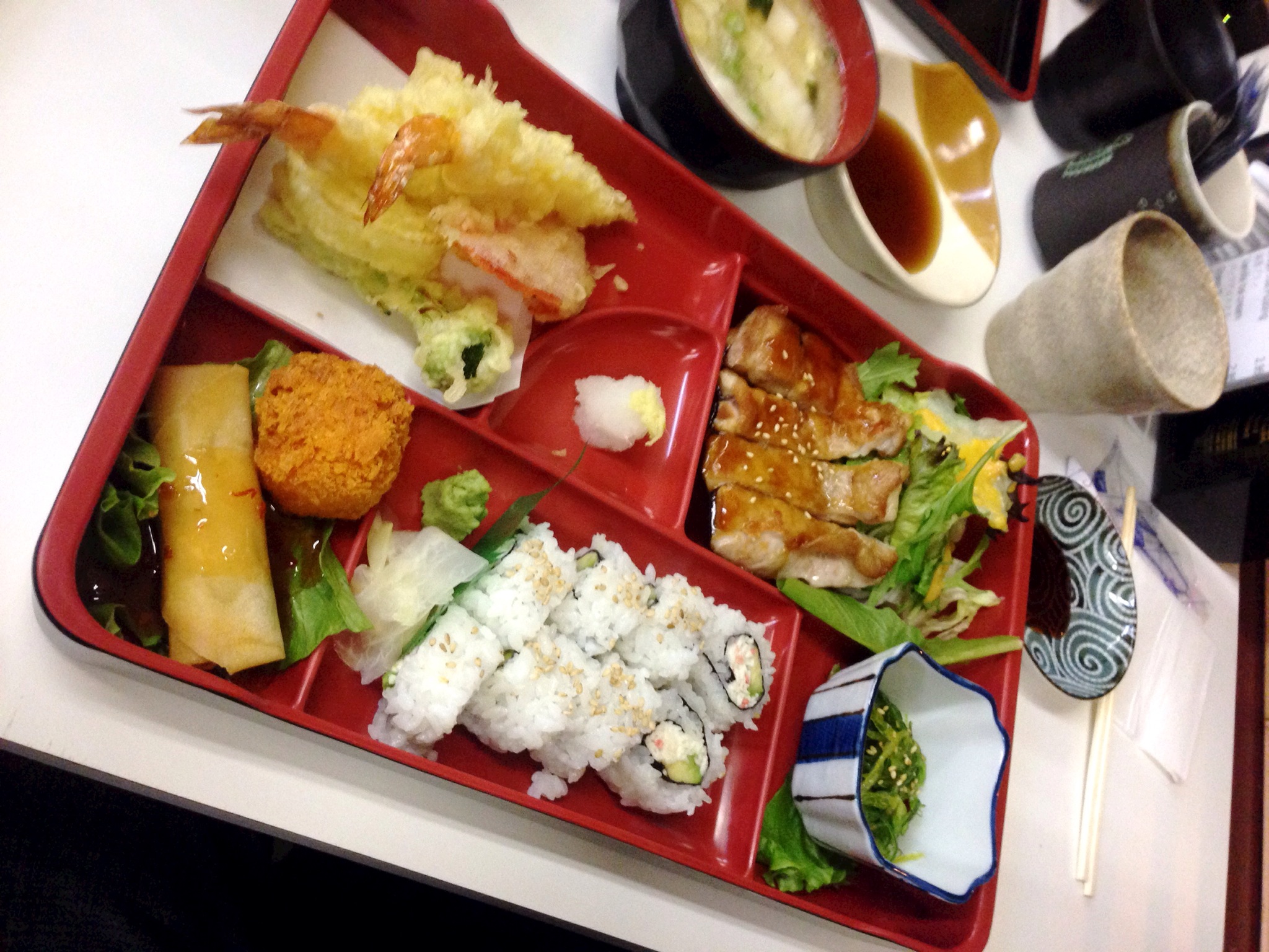California Sushi Combo @ Aotoya Blue Door