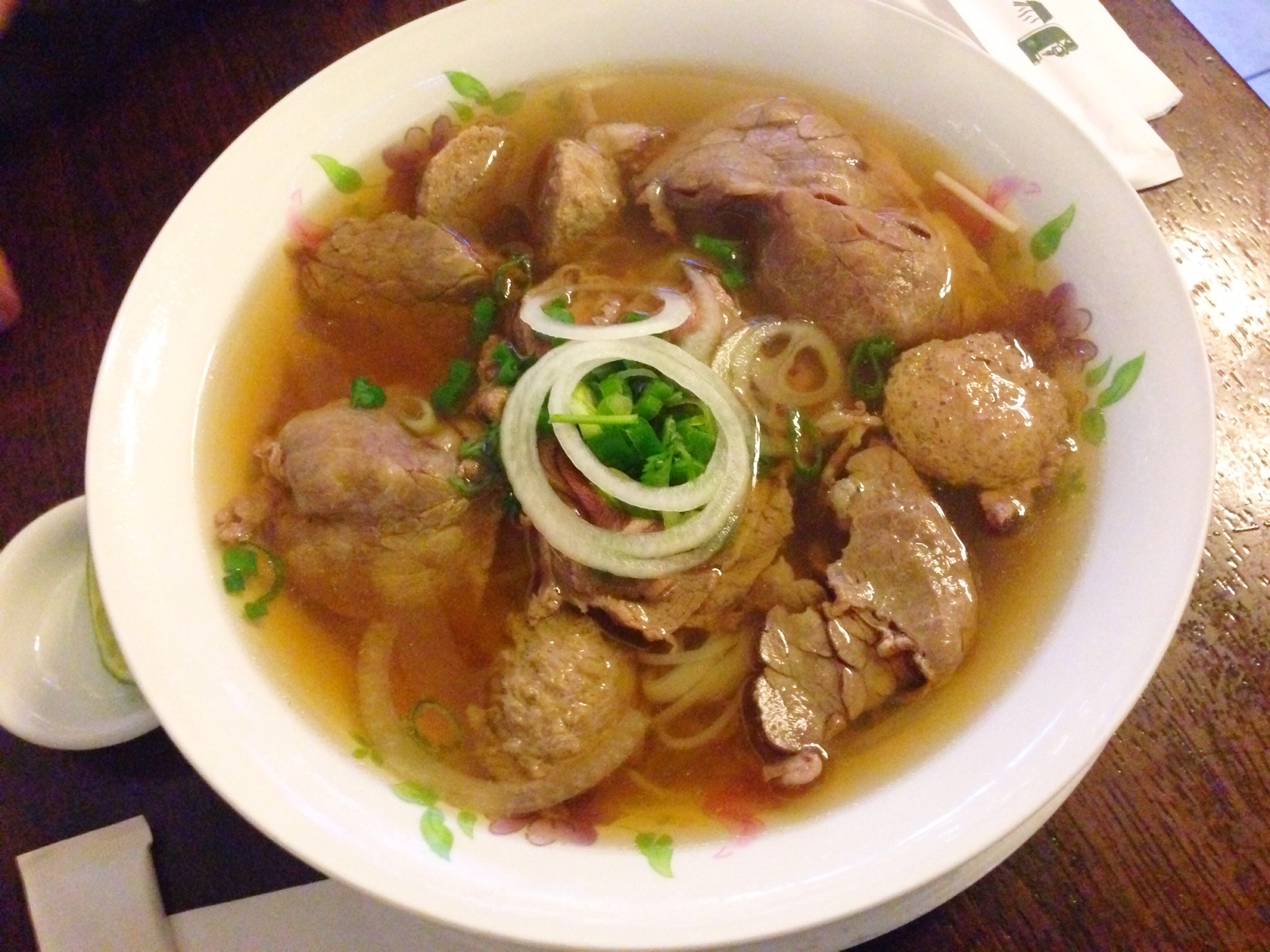 "Everything" Beef Pho @ Joyeaux Cafe