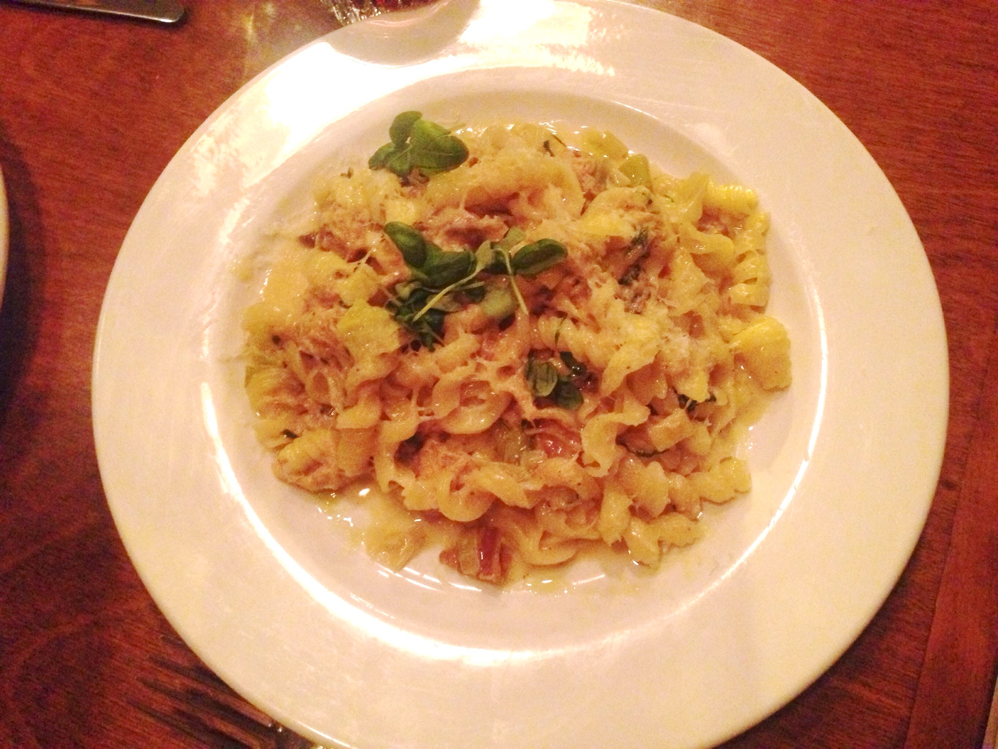Fusilli, Pancetta, & Rabbit Ragu @ Ask For Luigi