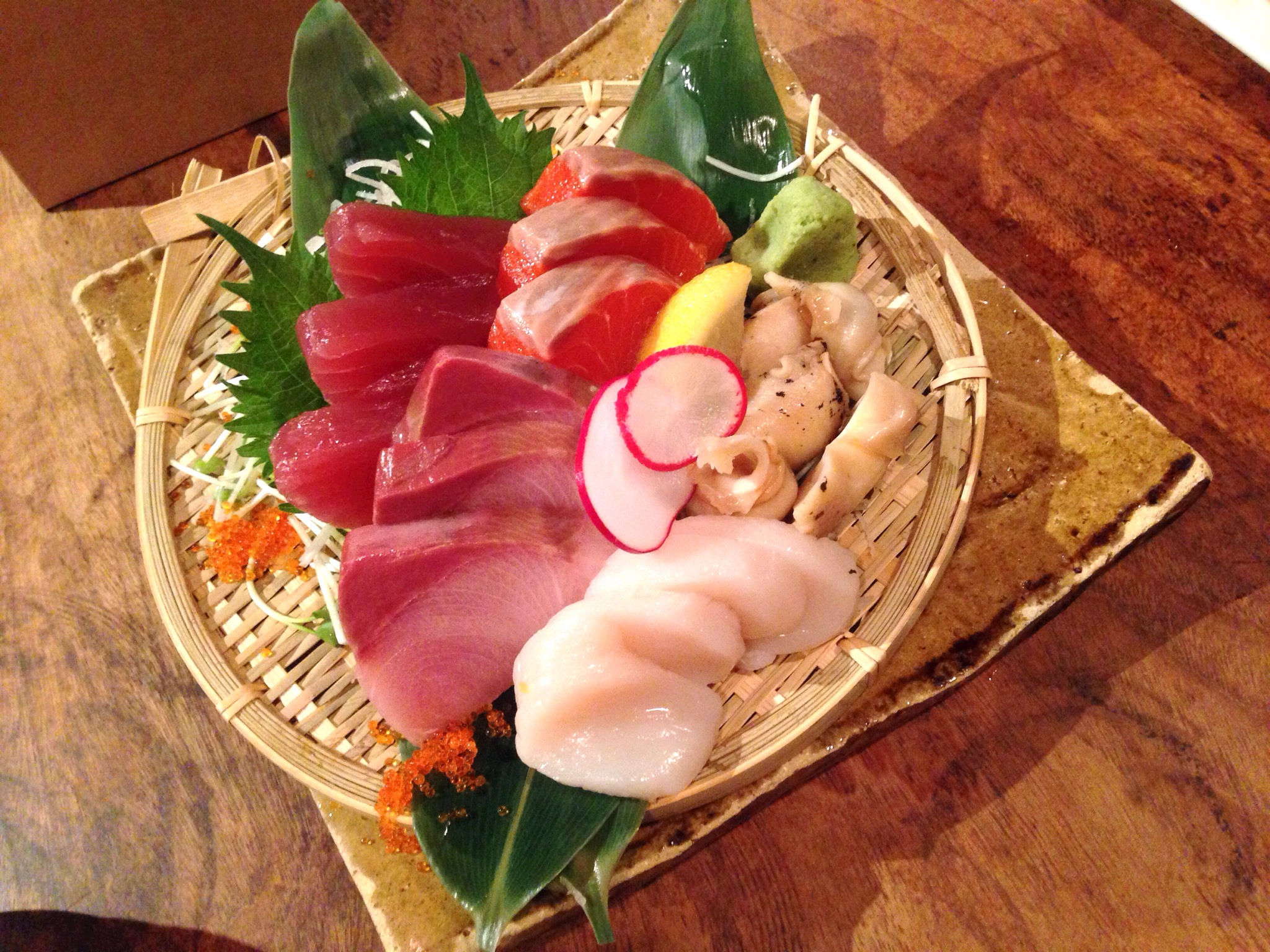 DAYLY ASSORTED FRESH SASHIMI OMAKASE “CHEF’S CHOICE” @ Kingyo Izakaya