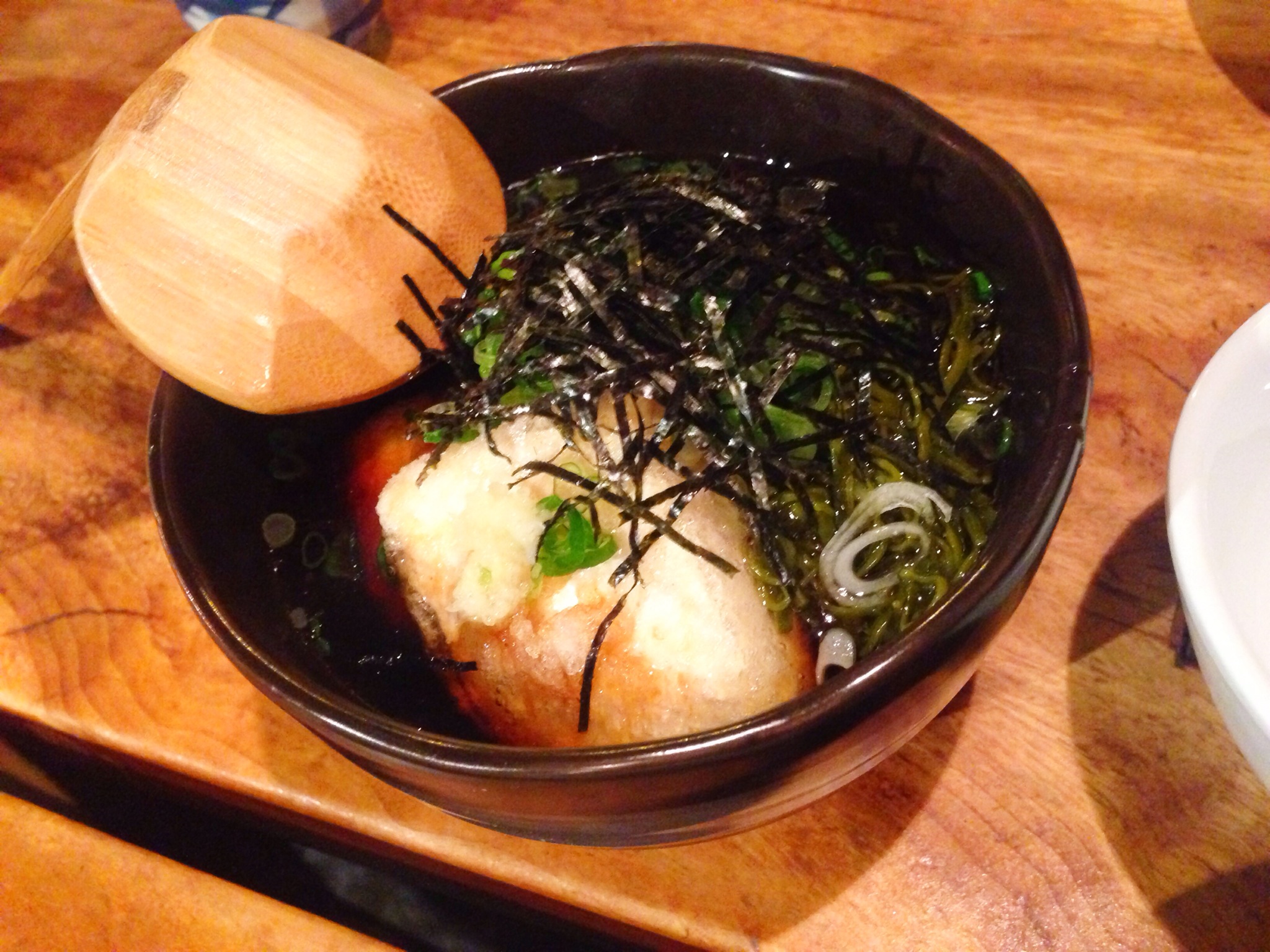 MEKABU AGE-DASHI TOFU @ Kinyo Izakaya