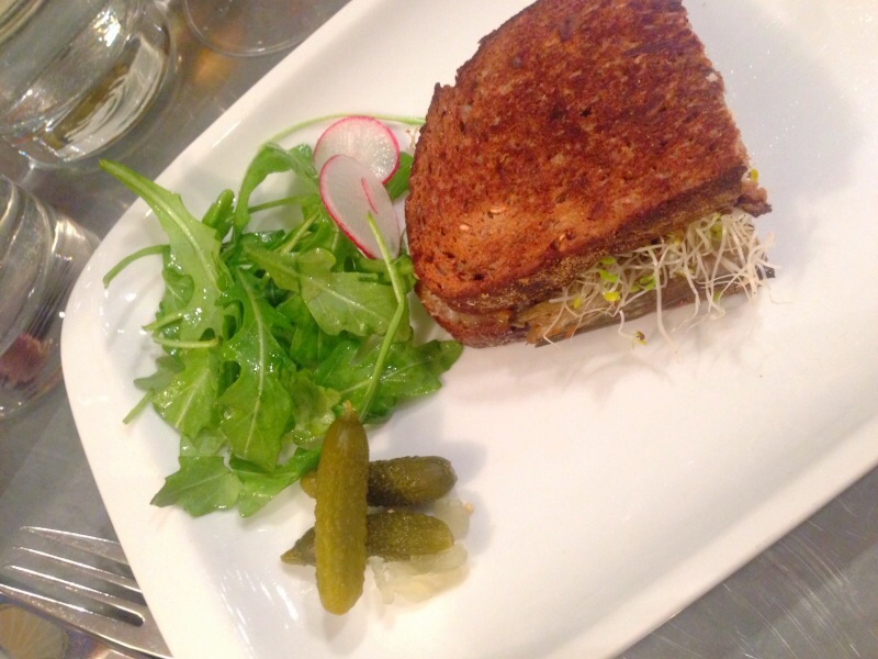 Eggplant Sandwich @ Bel Cafe