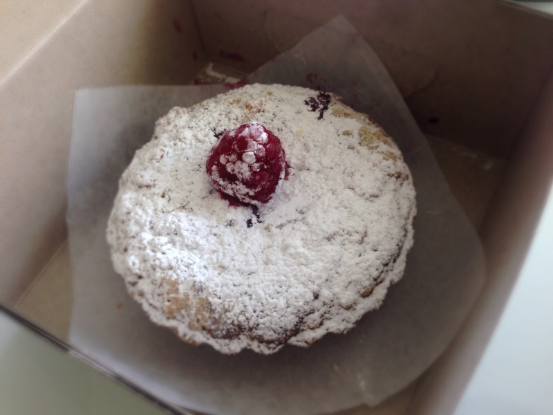 Delice Pistache-Franboise - Pistachio Frangipane, Raspberry Crumble Tart @ French Made Baking
