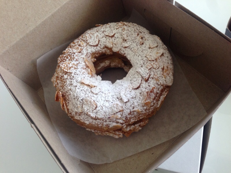 Paris-Brest - Choux Pastry with Praline Cream and Almonds @ French Made Baking