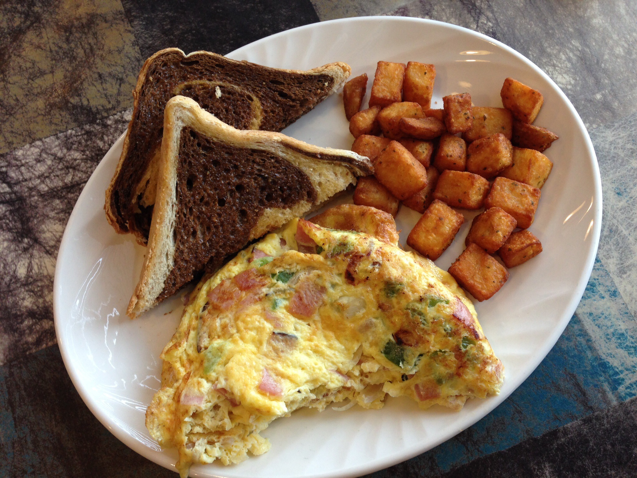 Western Omelette @ Cimona Cafe