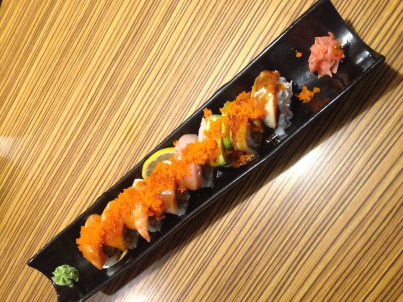 Rainbow Roll @ Ramen Izakaya Okawari