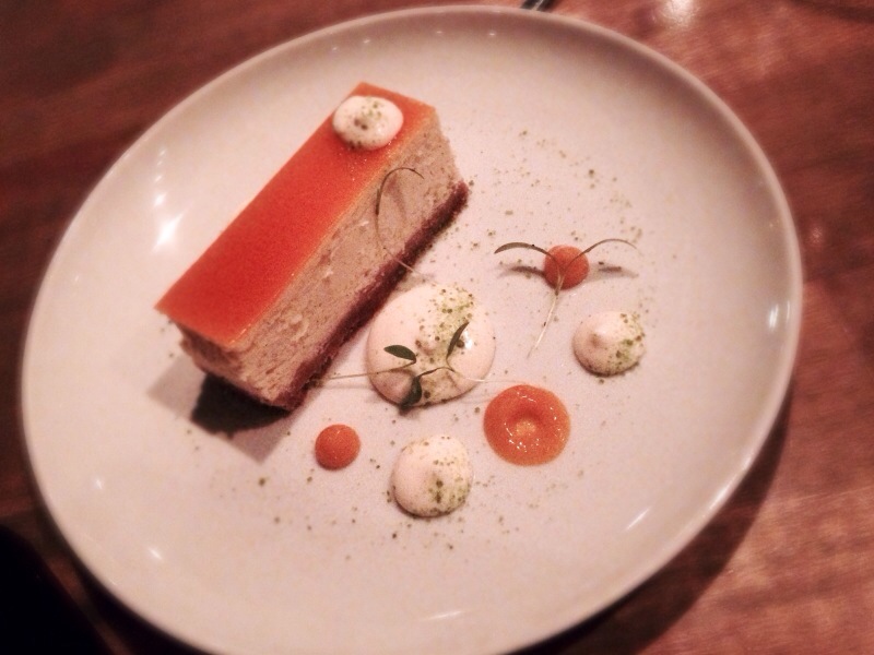 Ricotta cheesecake, passionfruit, lime mousse @ L'Abattoire