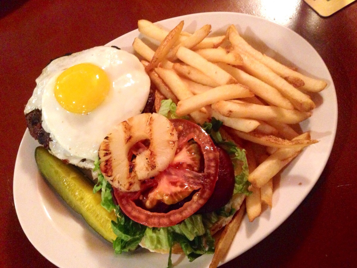 Aussie Burger @ Moose Down Under