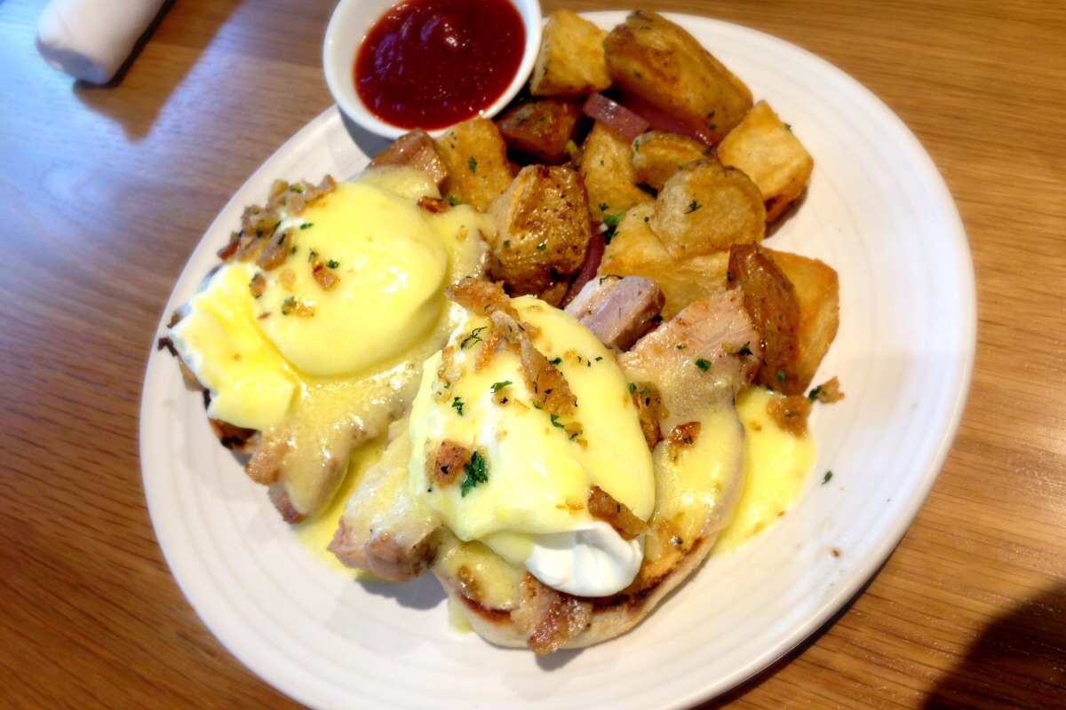 Special Benny with Pork Belly @ Forage