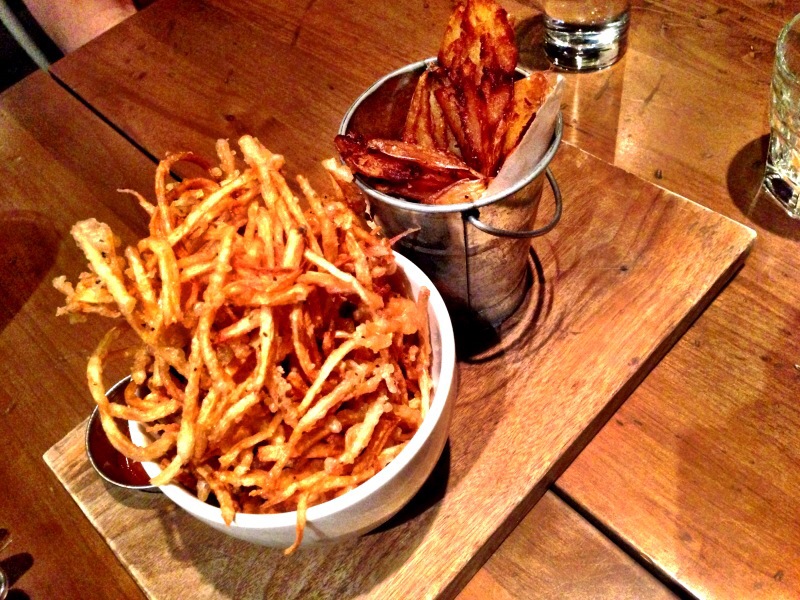 Parsnip & Smashed Potato Fries @ Tuc Craft Kitchen