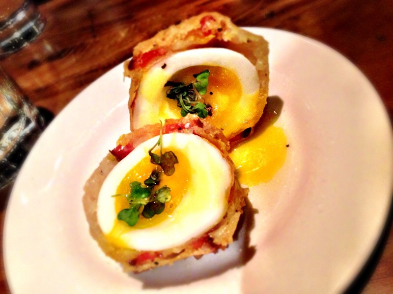 Crispy Bacon & Egg @ Tuc Craft Kitchen