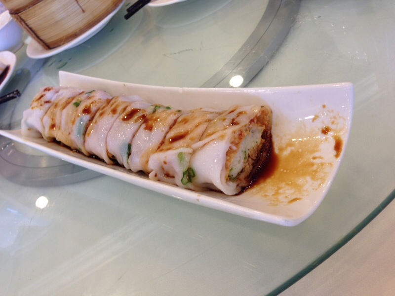 Steamed Crispy Fish Rice Roll
