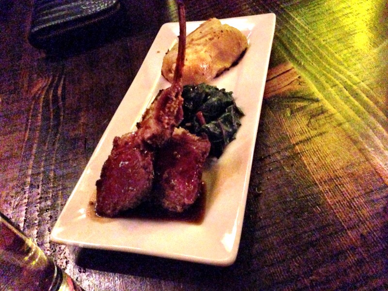 lamb lollipops @ sidecar kitchen and bar