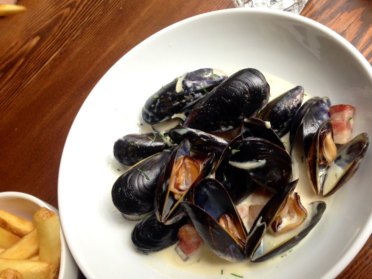 moules frites @ catch 122