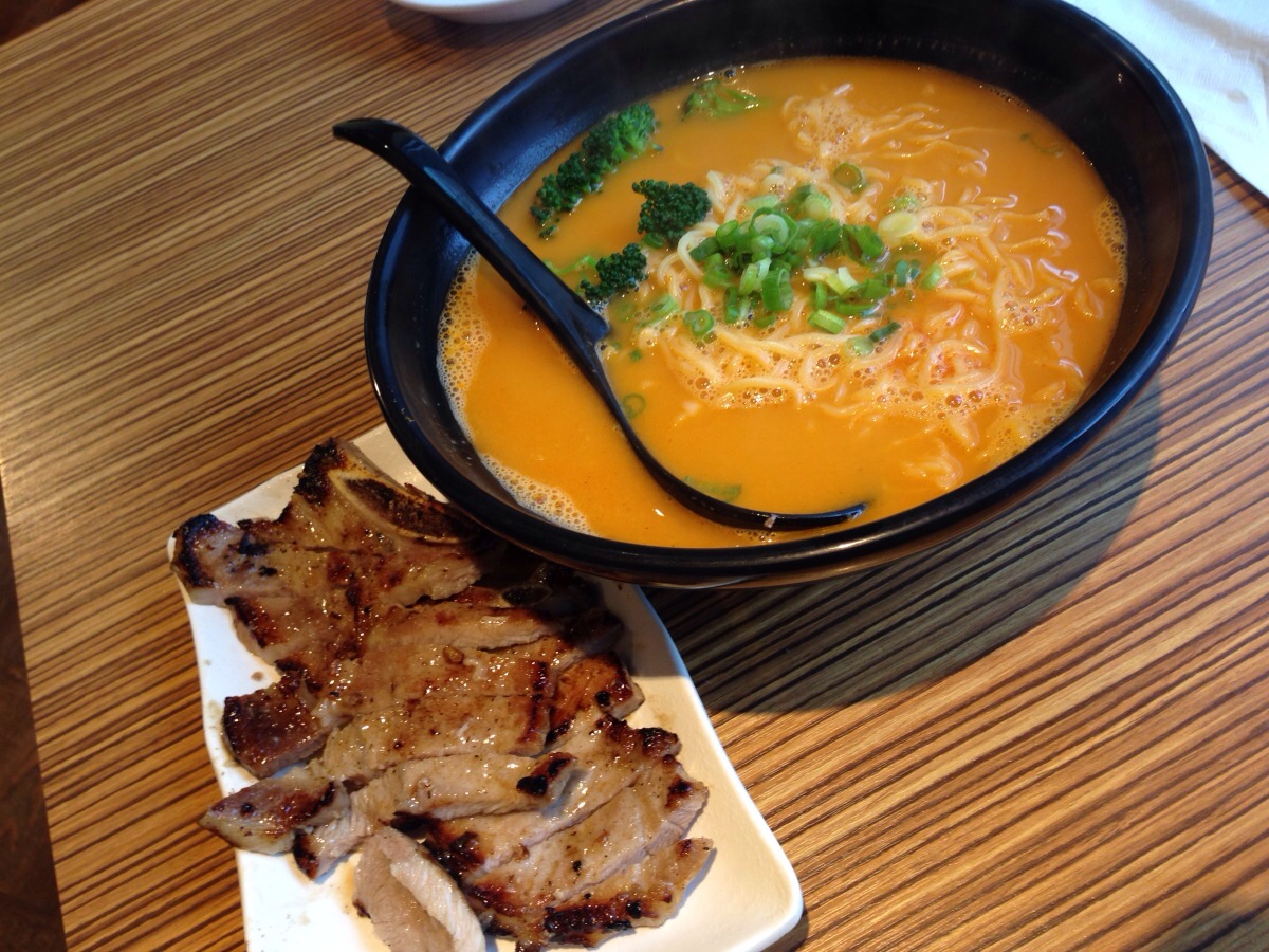 Iberian Pork Ramen in Lobster Broth @ Shang Noodle House