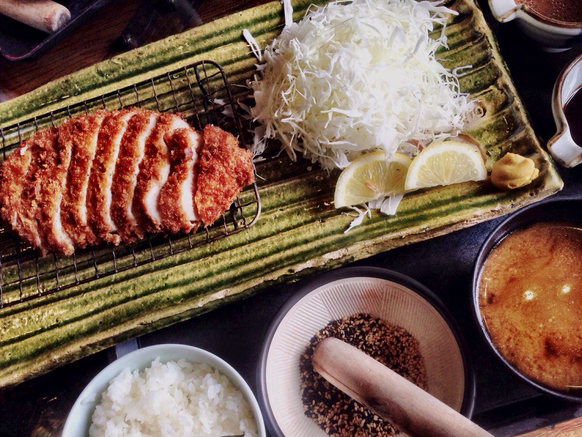 Tonkatsu (Pork Cutlet) Lunch Combo @ Kingyo