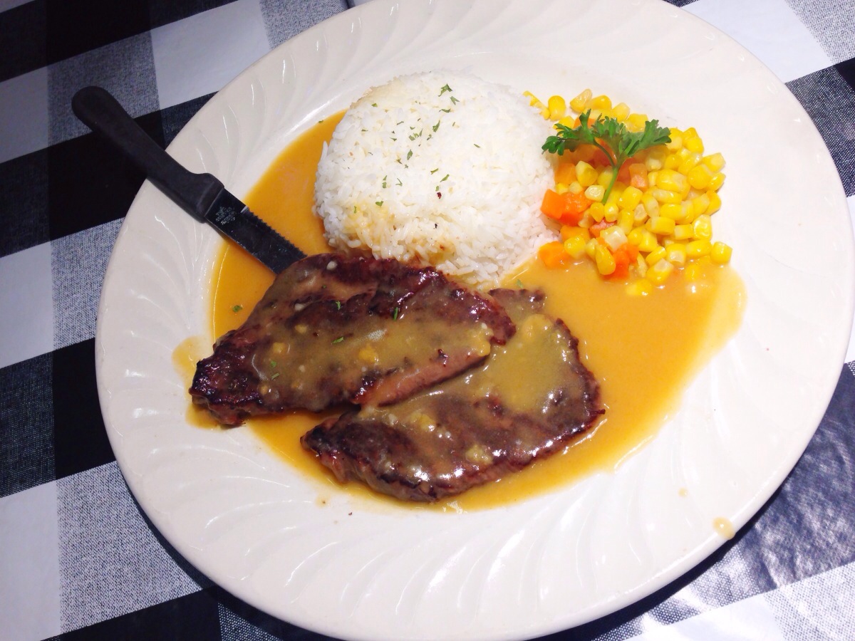 Rib Eye Steak @ Super Starts Cafe